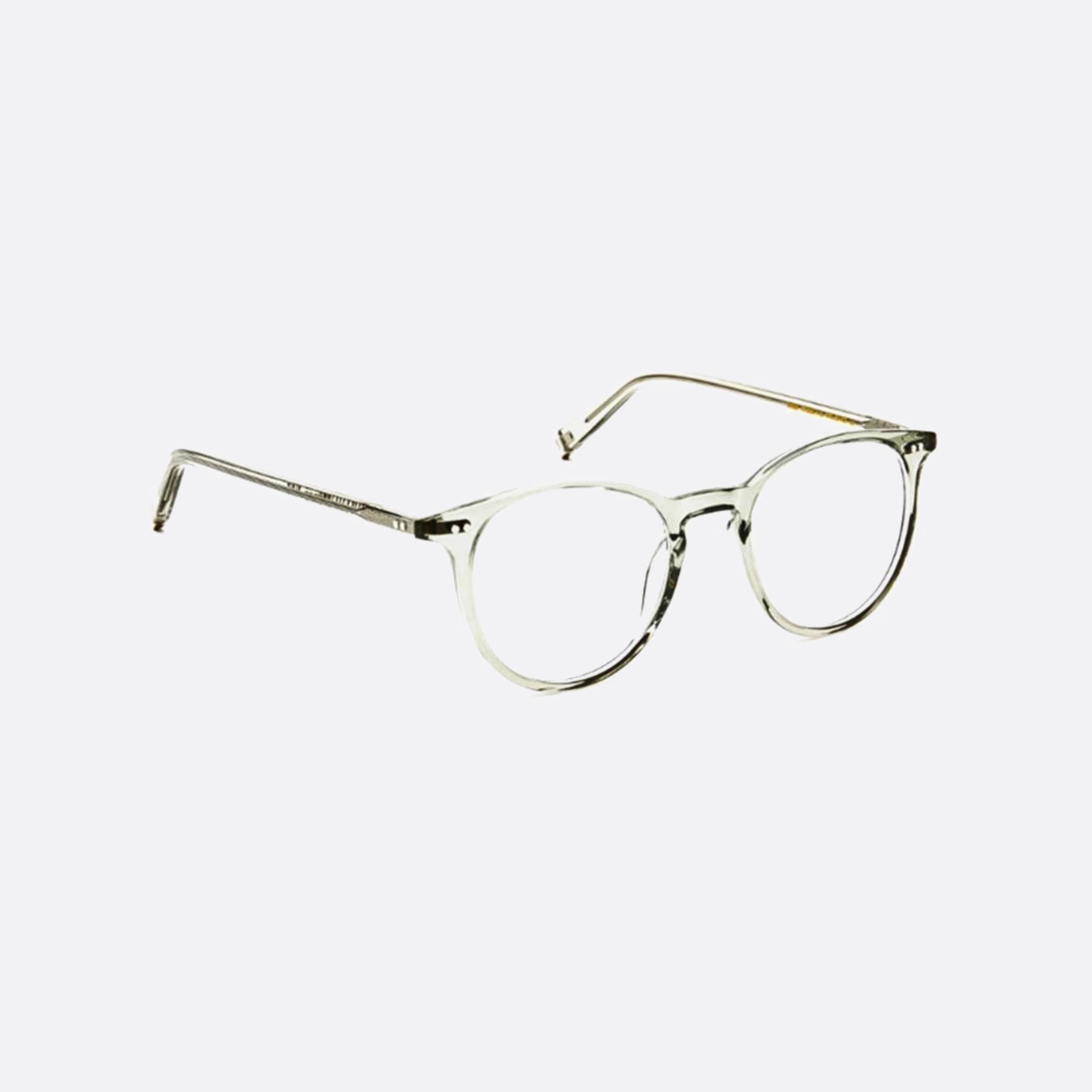 Moscot 50mm Jared Green Pantos Unisex Eyeglasses - Side View