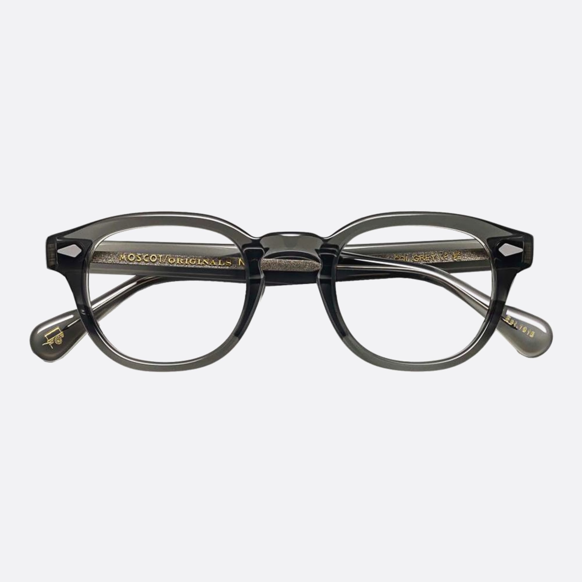 Moscot 49mm Lemtosh Grey Grey Visor Unisex Eyeglasses - Main View