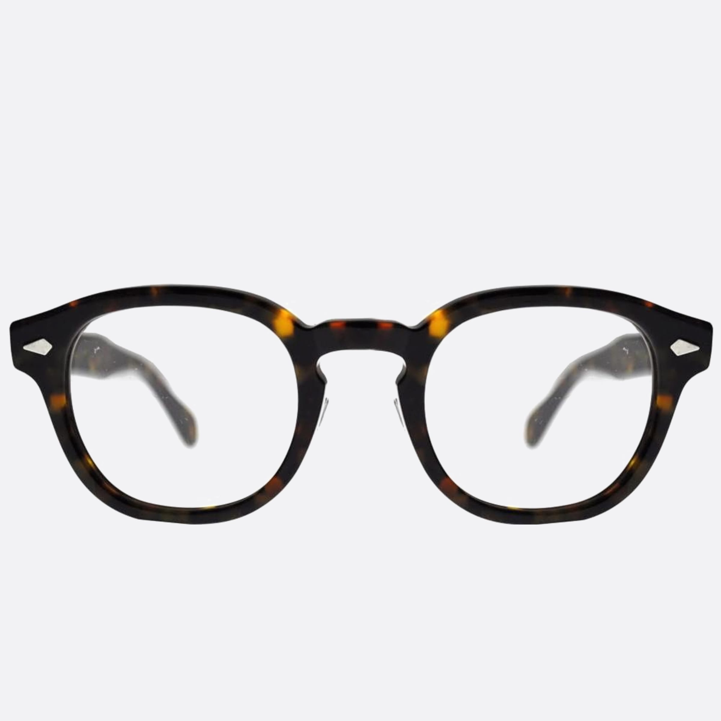 Moscot 49mm Lemtosh Metal Nose Pads Tort Havana Geometric Unisex Eyeglasses - Main View