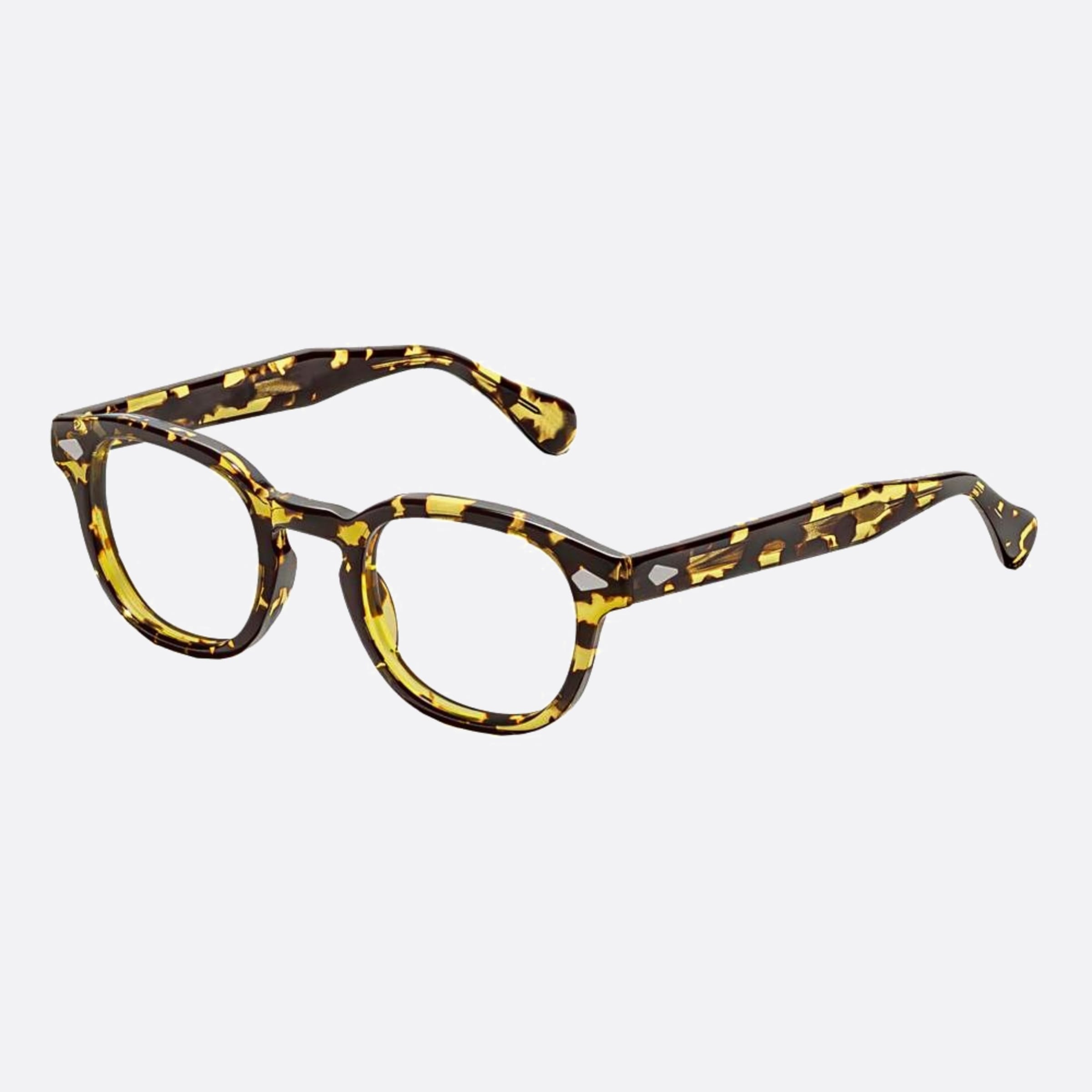 Moscot 46mm Lemtosh Tky Havana Visor Unisex Eyeglasses - Side View