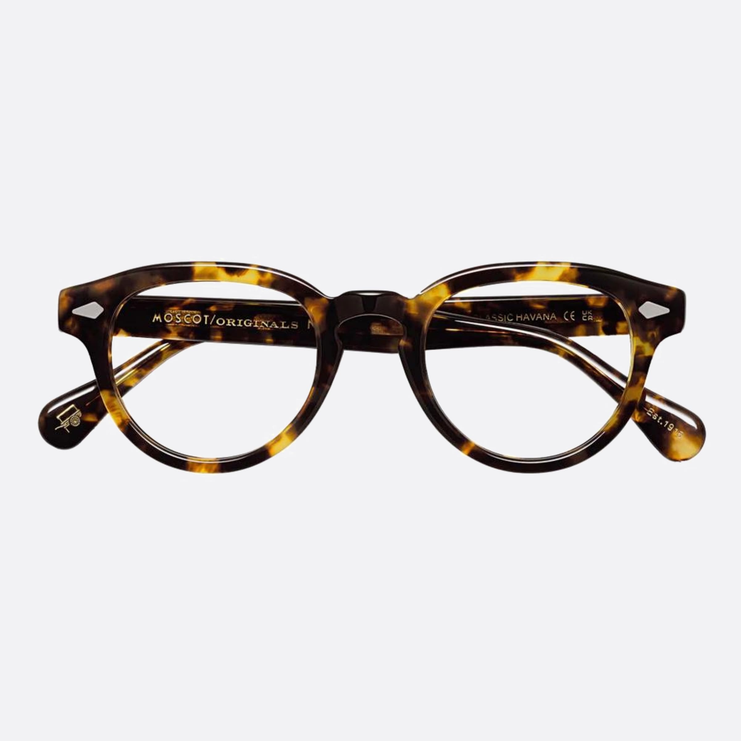 Moscot 49mm Maydela Clhv Havana Geometric Unisex Eyeglasses - Main View