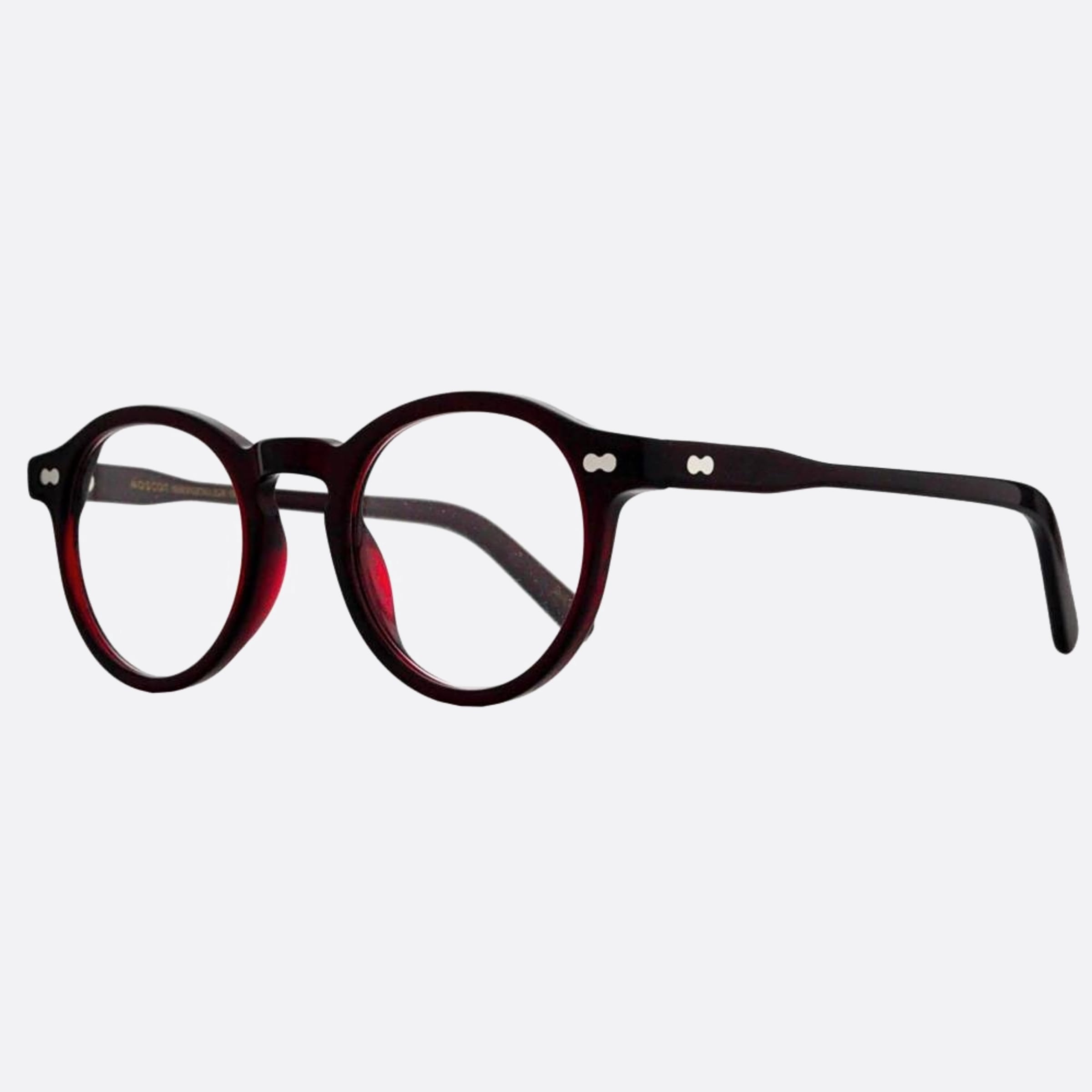 Moscot 46mm Miltzen Bry Red Other Unisex Eyeglasses - Side View