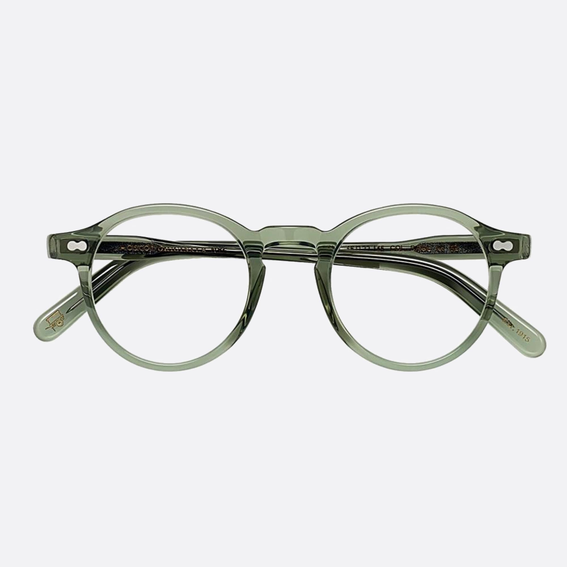 Moscot 49mm Miltzen Green Other Unisex Eyeglasses - Main View
