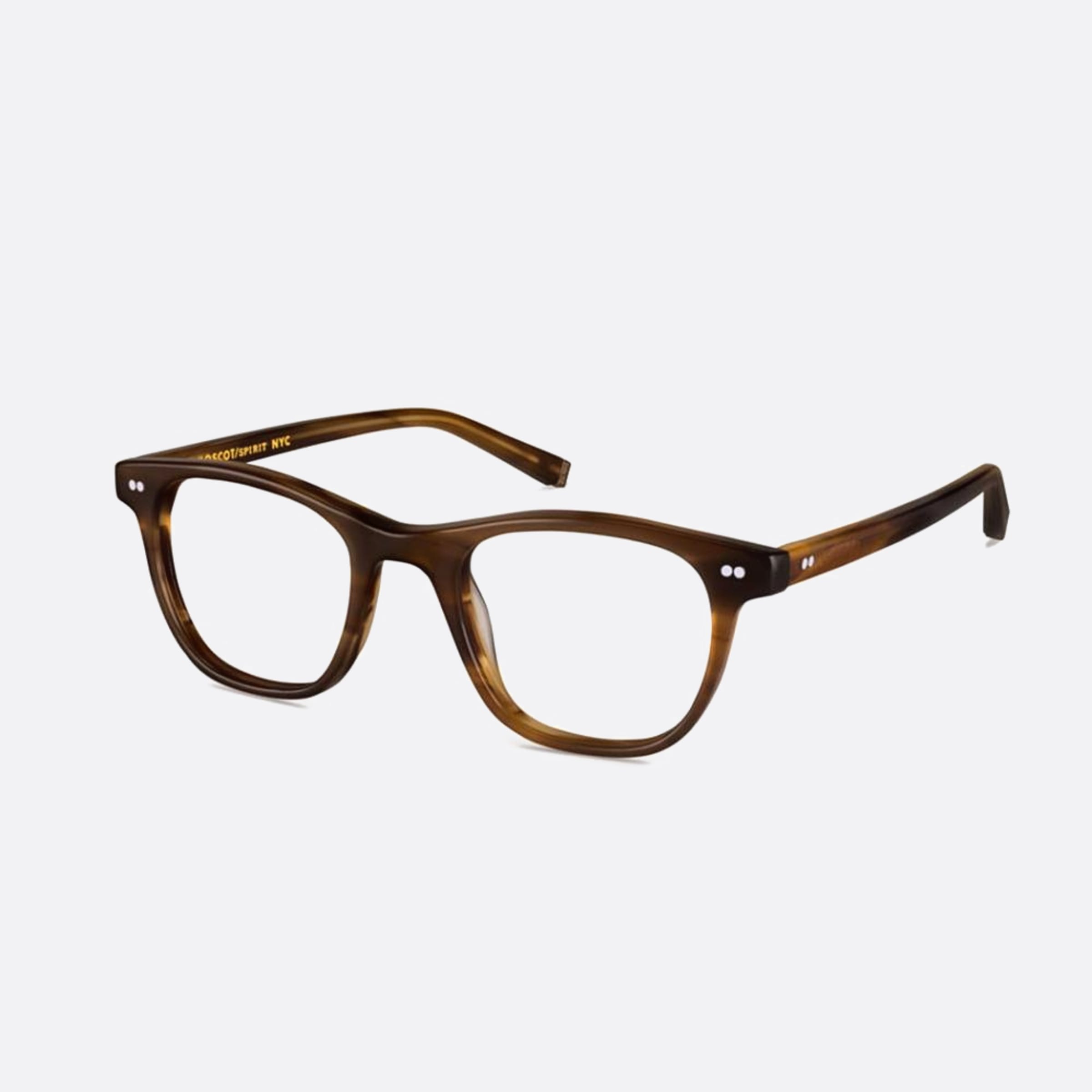 Moscot 50mm Noah Bln Havana Pantos Unisex Eyeglasses - Side View