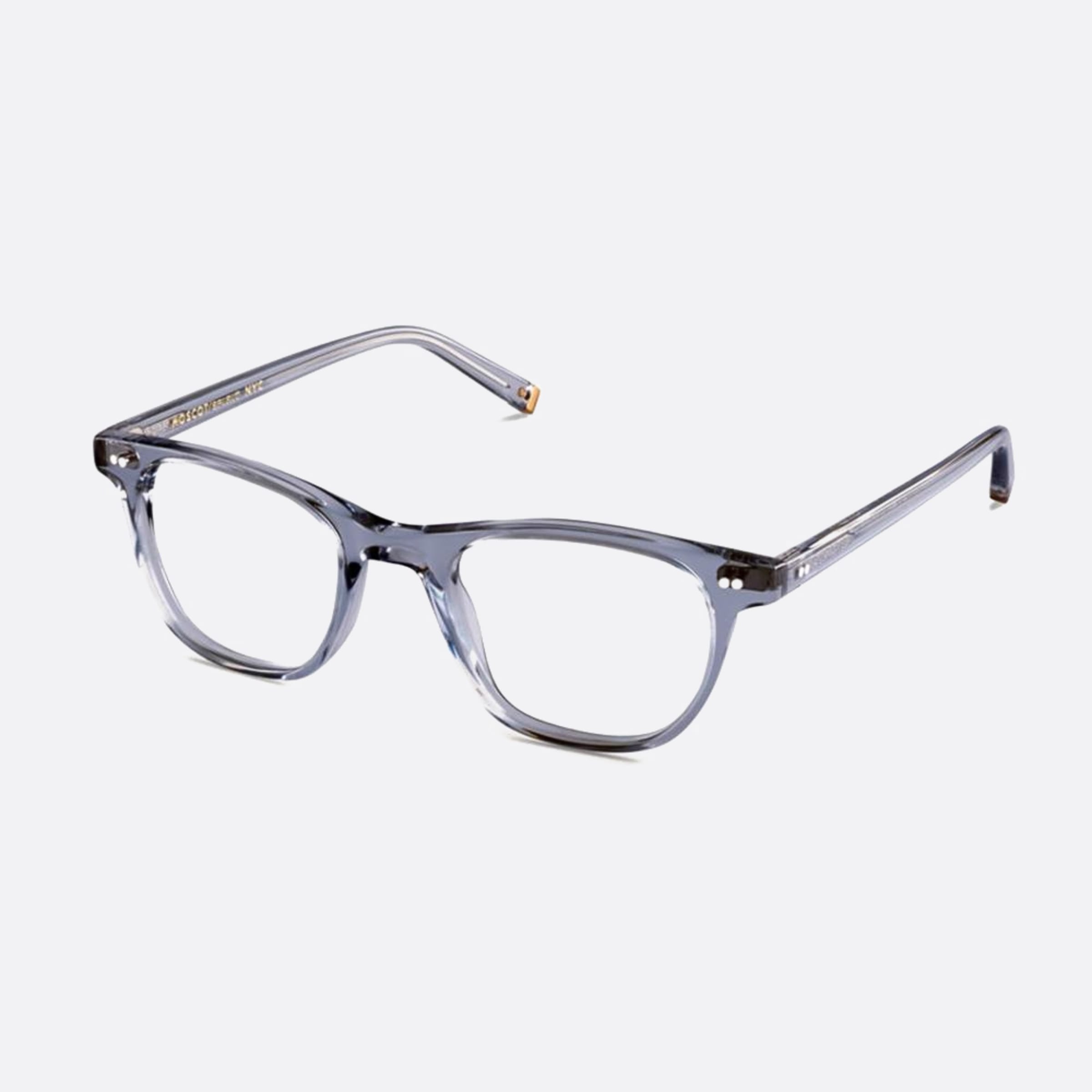Moscot 47mm Noah Frt Blue Pantos Unisex Eyeglasses - Side View