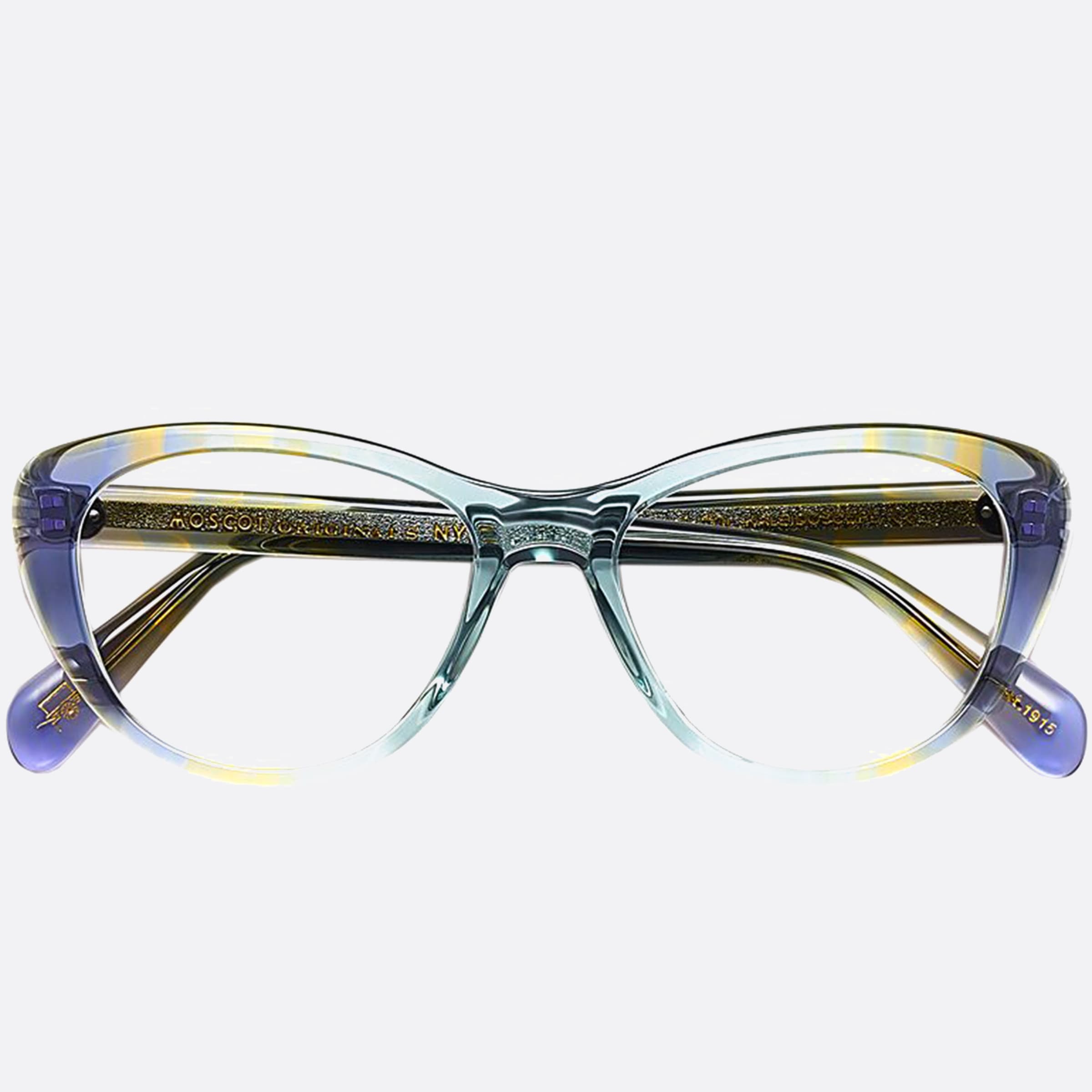 Moscot 54mm Sheitle Kld Blue Cat Eye Women Eyeglasses - Side View