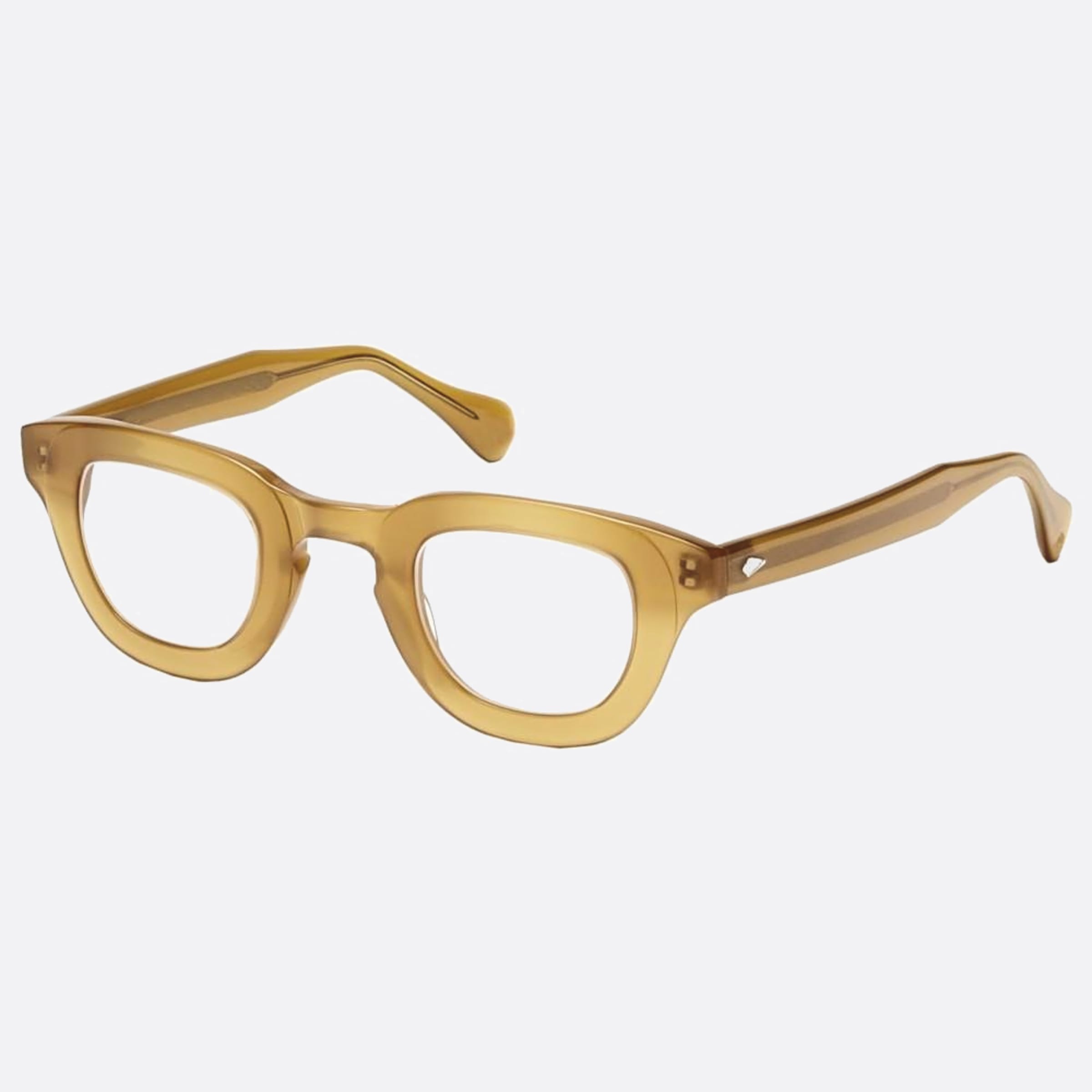 Moscot 41mm Telena Btsc Brown Geometric Unisex Eyeglasses - Side View