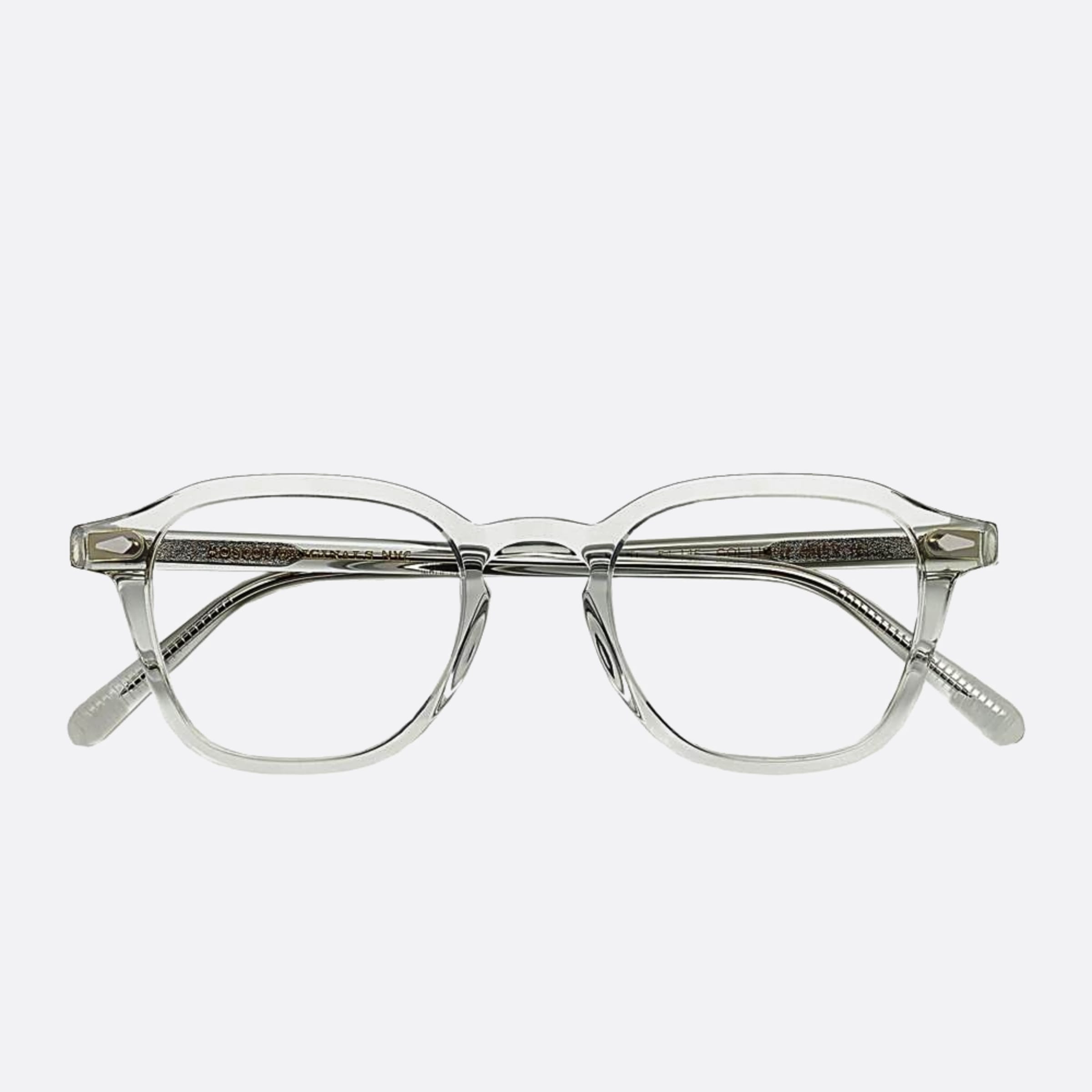 Moscot 47mm Vantz Ltgy Grey Geometric Unisex Eyeglasses - Main View