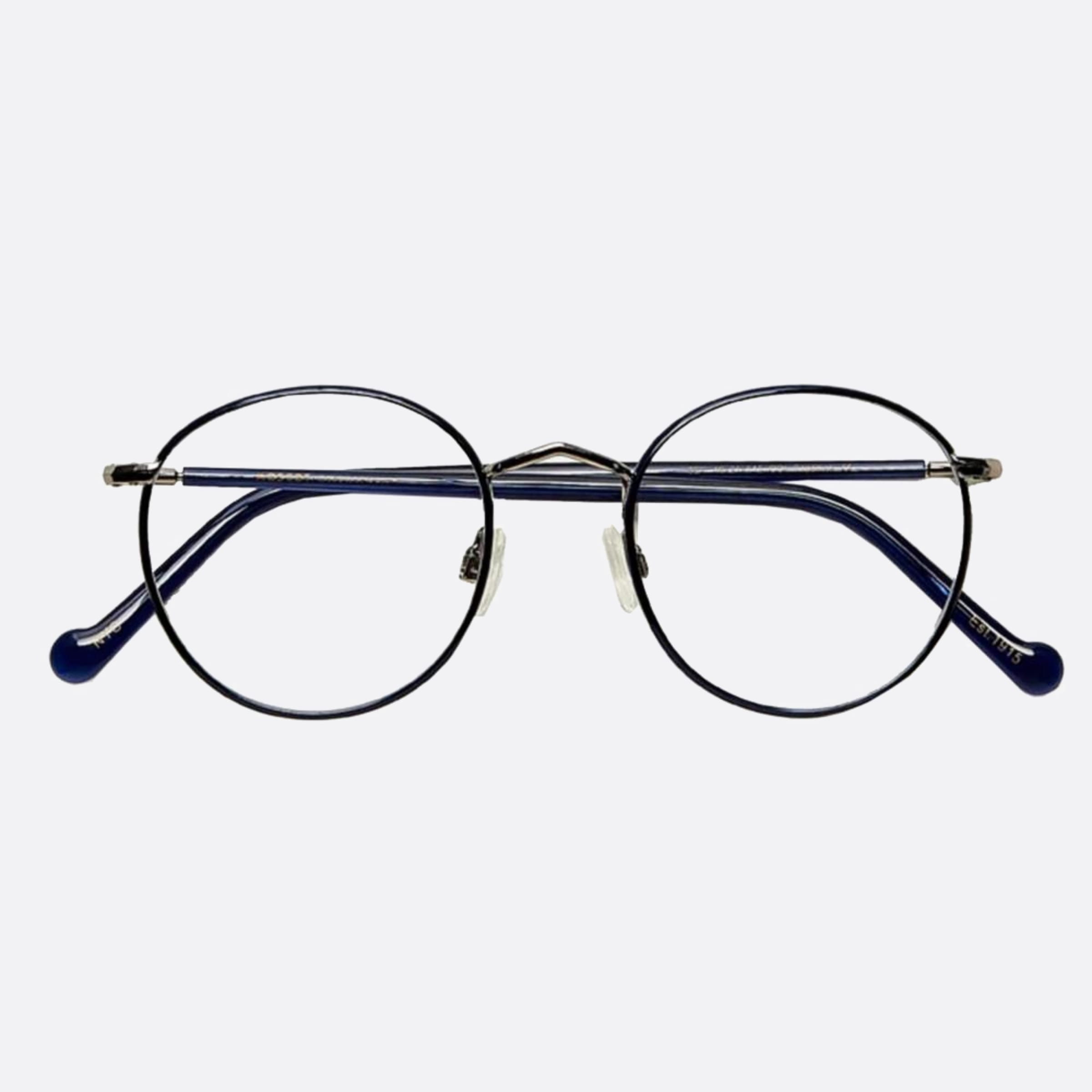 Moscot 49mm Zev Sph Blue Visor Unisex Eyeglasses - Main View