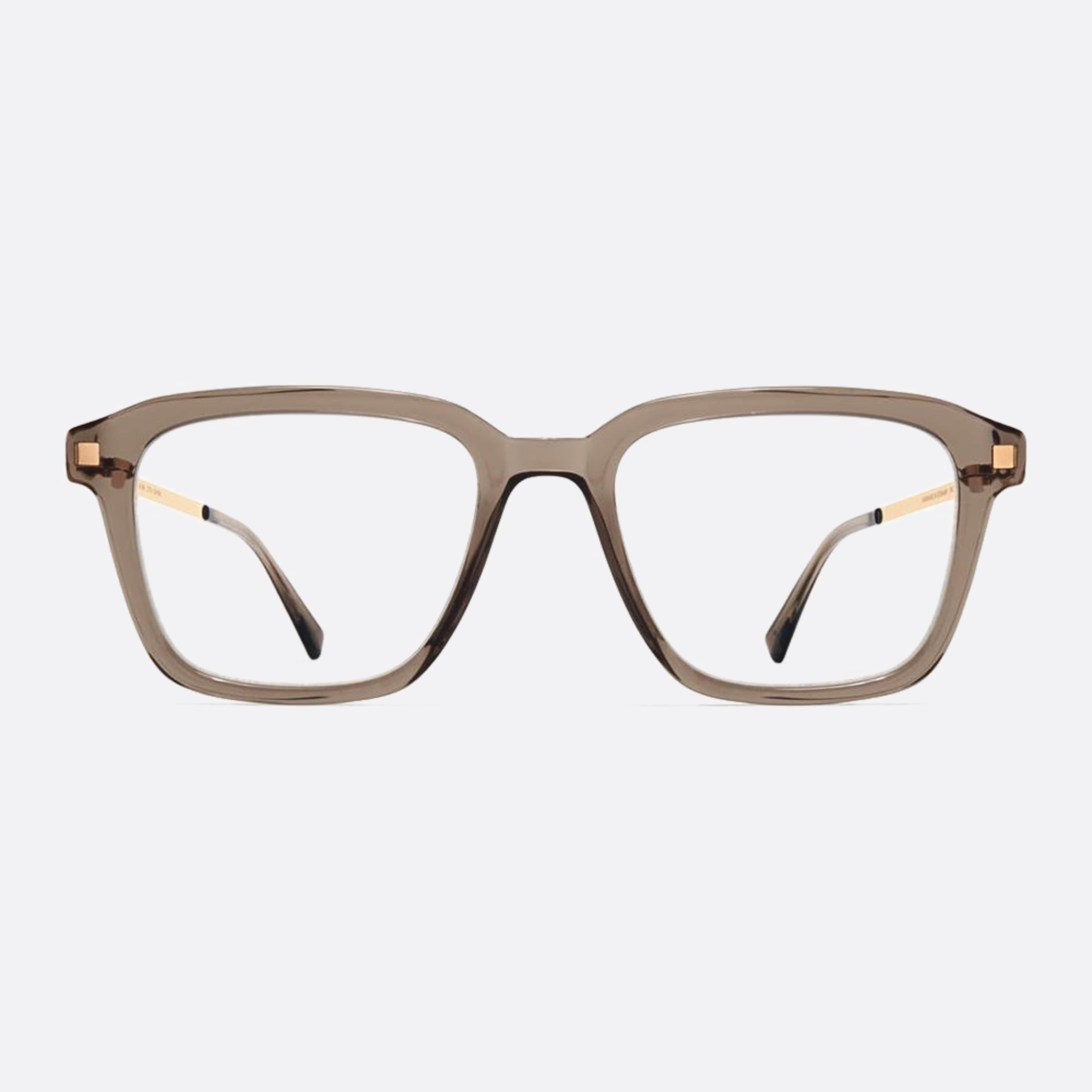 Mykita 51mm Ahti Brown Squared Unisex Eyeglasses - Main View