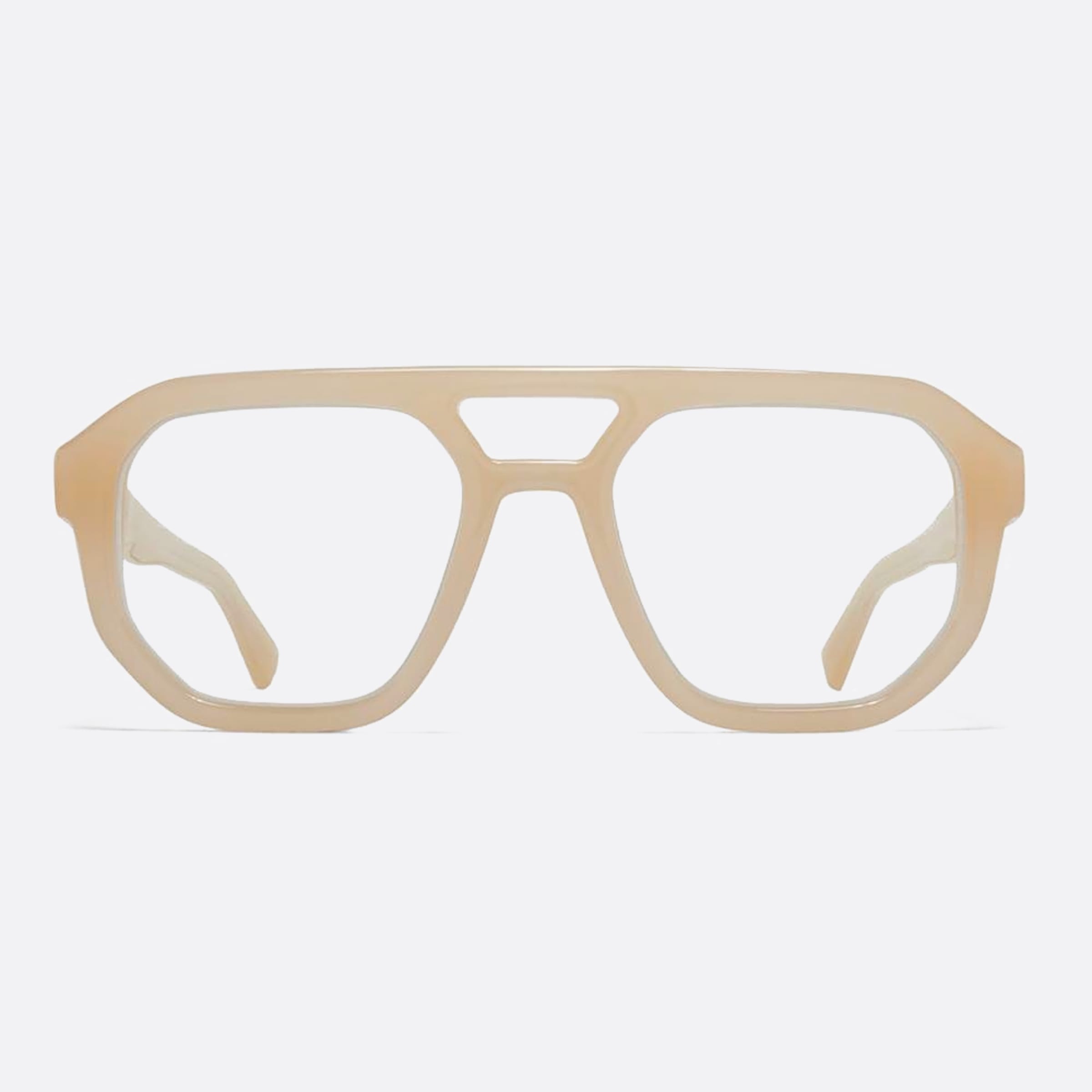 Mykita 53mm Amare Pink Geometric Unisex Eyeglasses - Main View