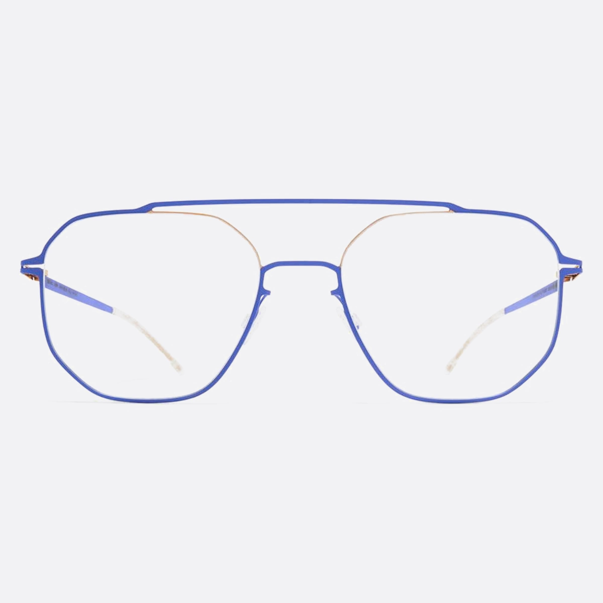 Mykita 53mm Arvo Violet Geometric Unisex Eyeglasses - Main View