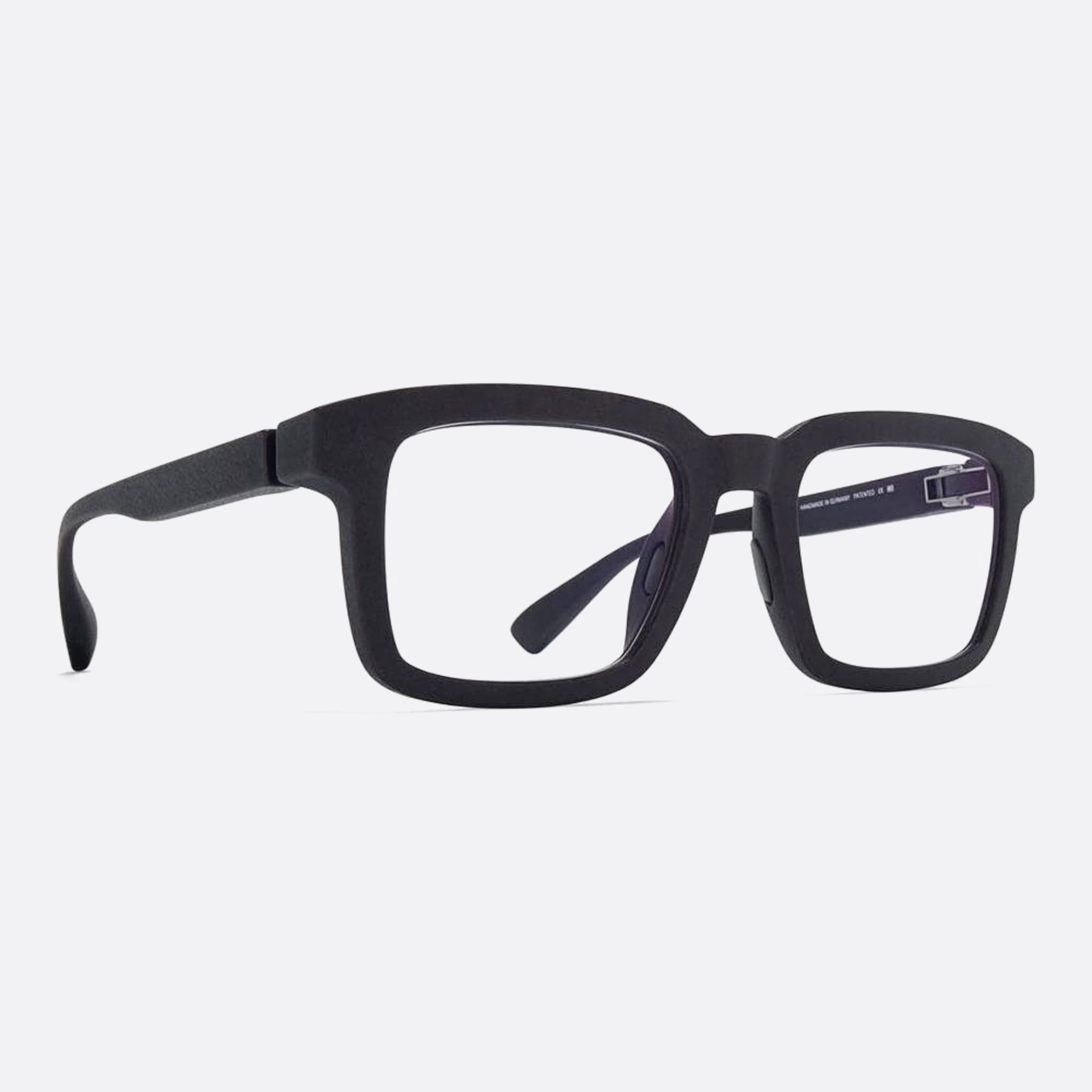 Mykita 51mm Canna Grey Geometric Unisex Eyeglasses - Side View