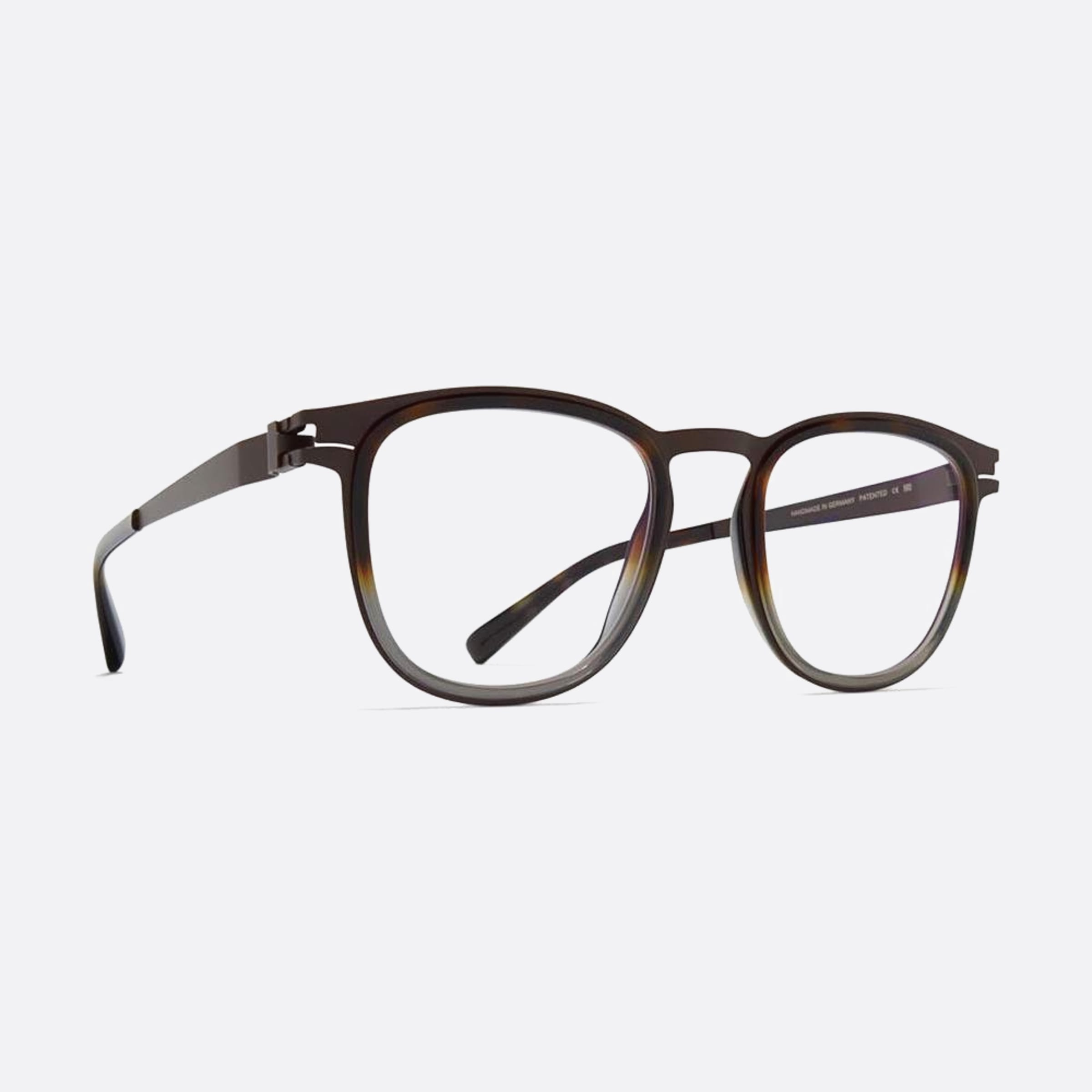 Mykita 47mm Cantara A63 Brown Pantos Unisex Eyeglasses - Side View