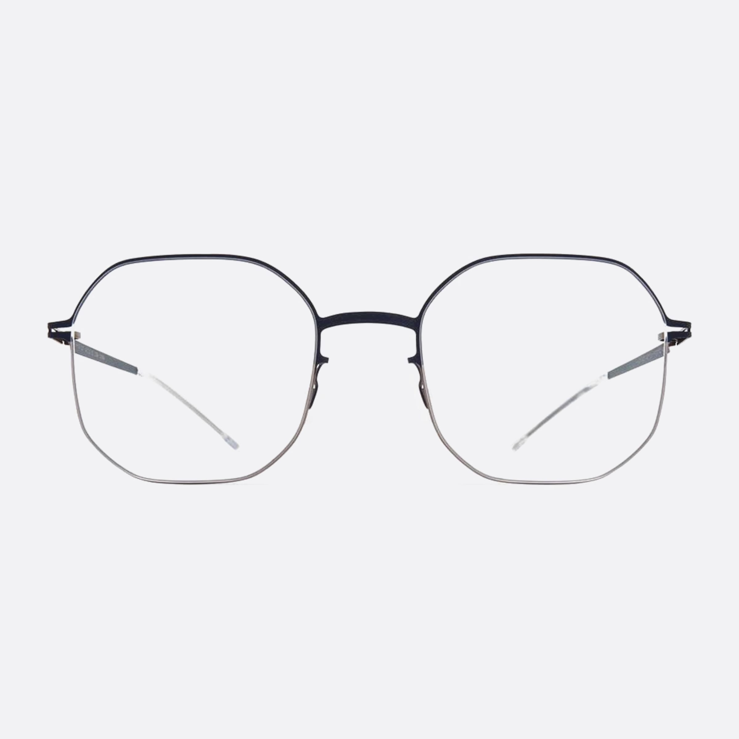 Mykita 49mm Cat Blue Geometric Unisex Eyeglasses - Main View
