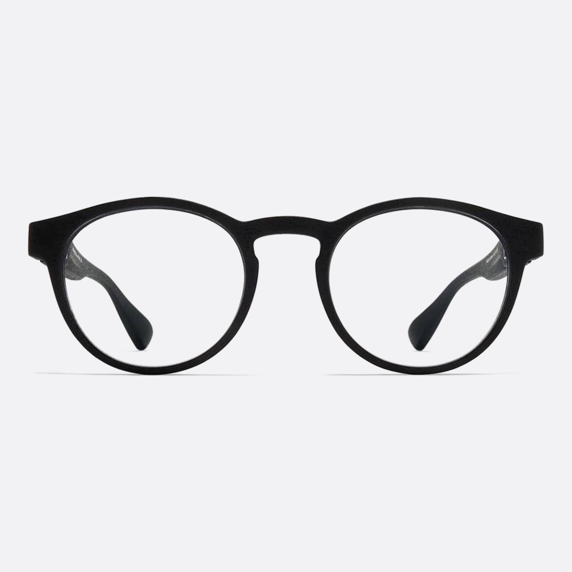 Mykita 49mm Ellum Black Pantos Unisex Eyeglasses - Main View
