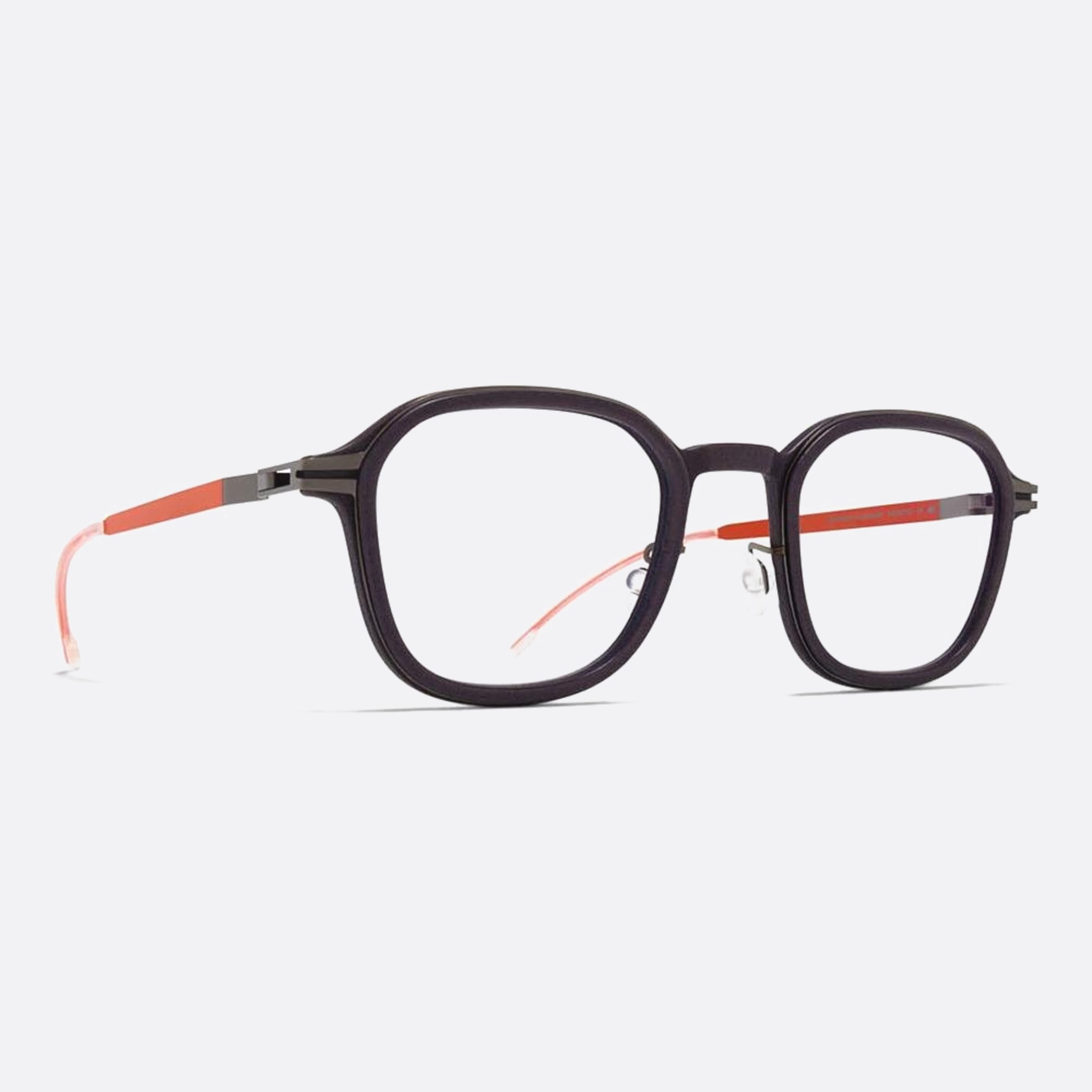 Mykita 47mm Fir Grey Pantos Unisex Eyeglasses - Side View