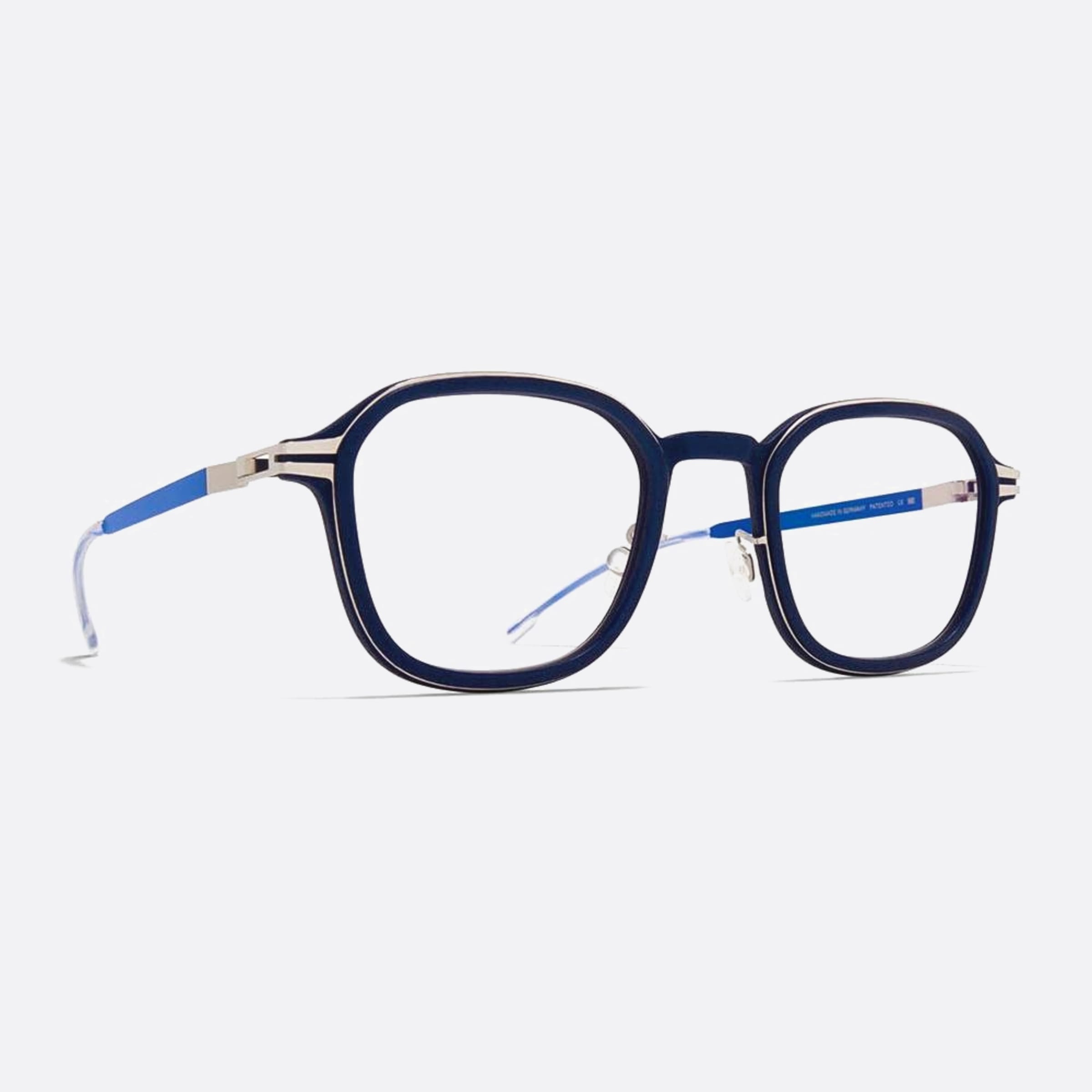 Mykita 47mm Fir Blue Pantos Unisex Eyeglasses - Side View