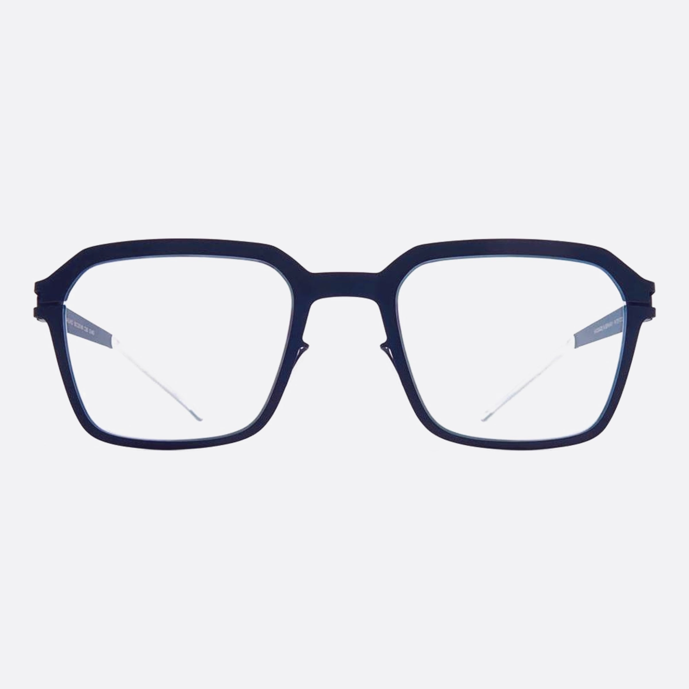 Mykita 50mm Garland Blue Squared Unisex Eyeglasses - Main View