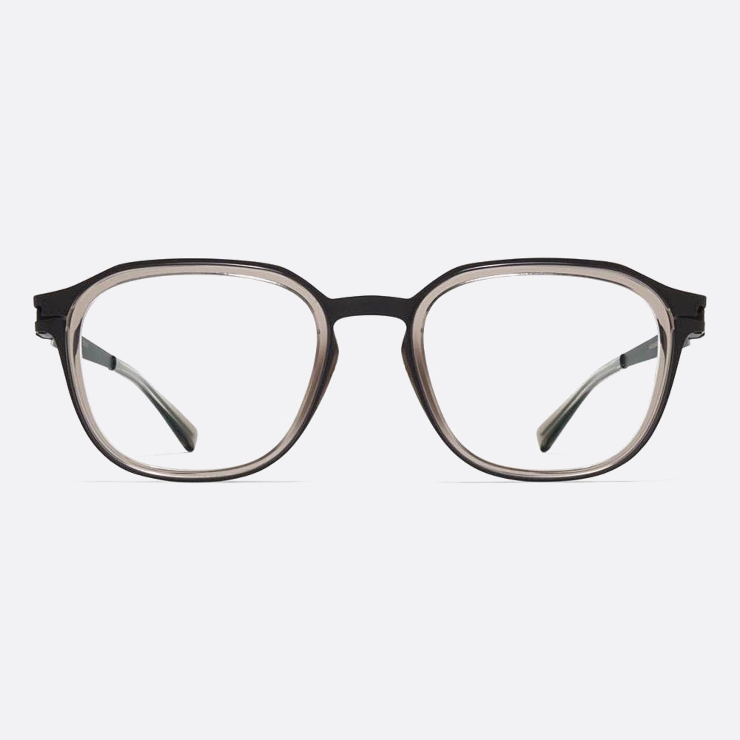 Mykita 49mm Hawi Grey Geometric Unisex Eyeglasses - Main View