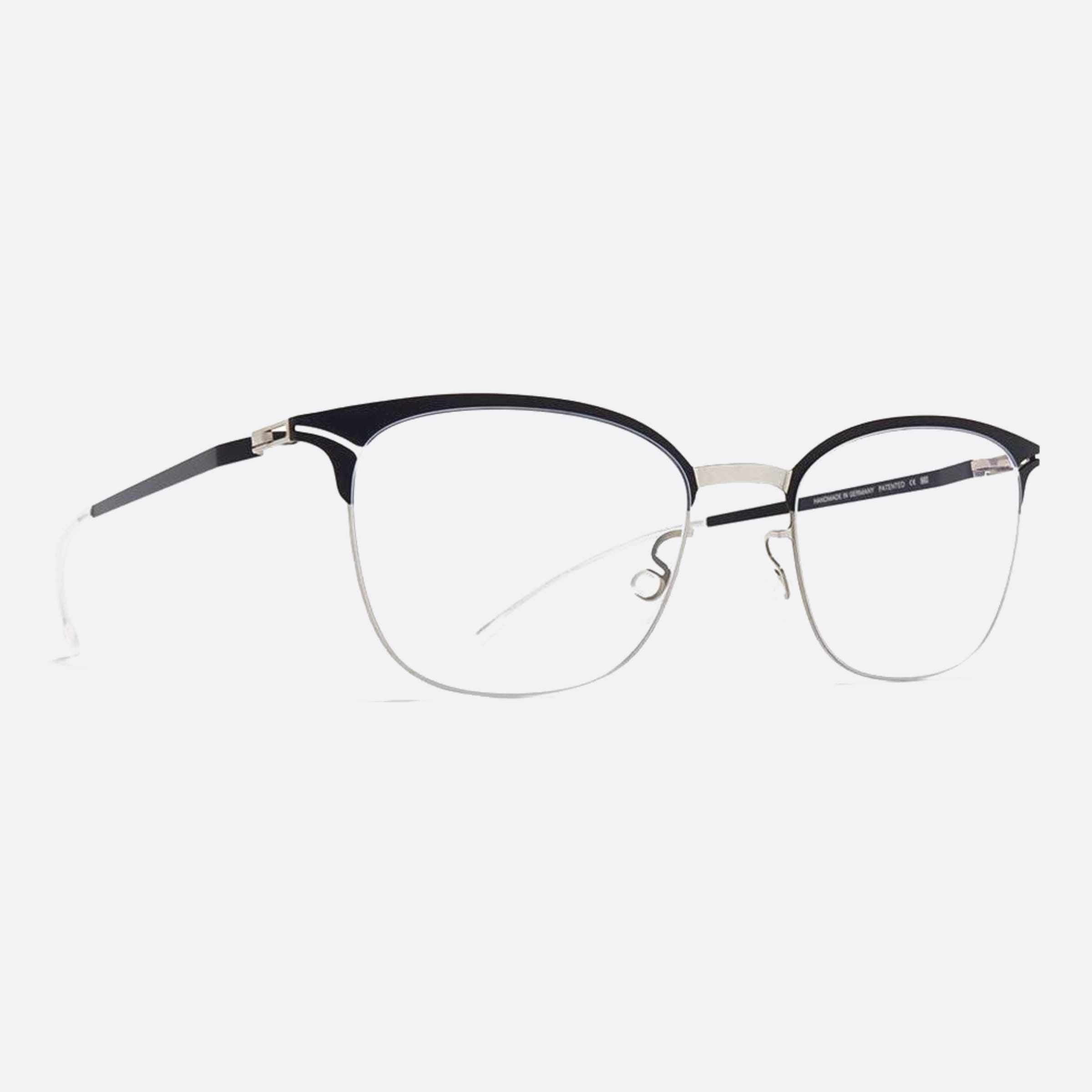 Mykita 49mm Hollis Black Cat Eye Unisex Eyeglasses - Side View