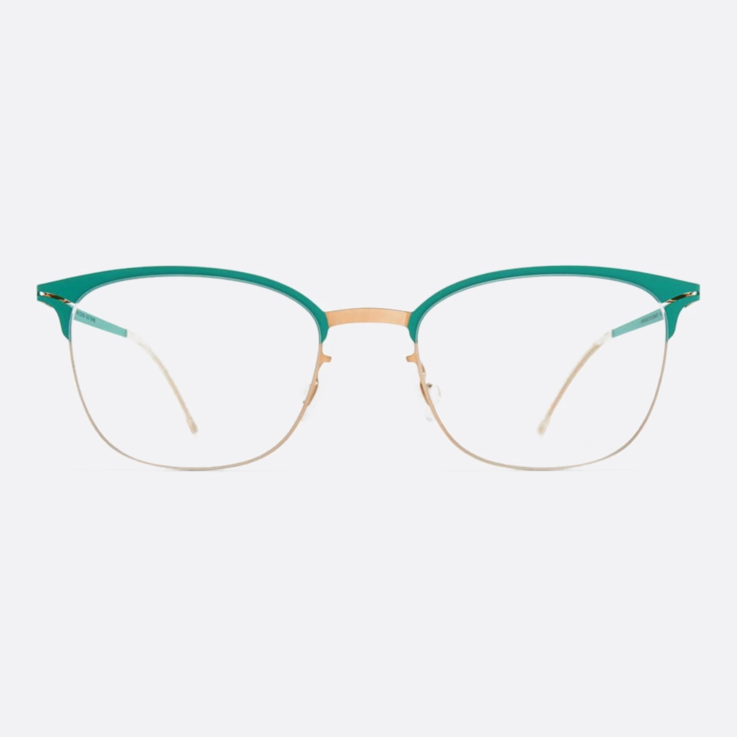 Mykita 49mm Hollis Green Cat Eye Unisex Eyeglasses - Main View