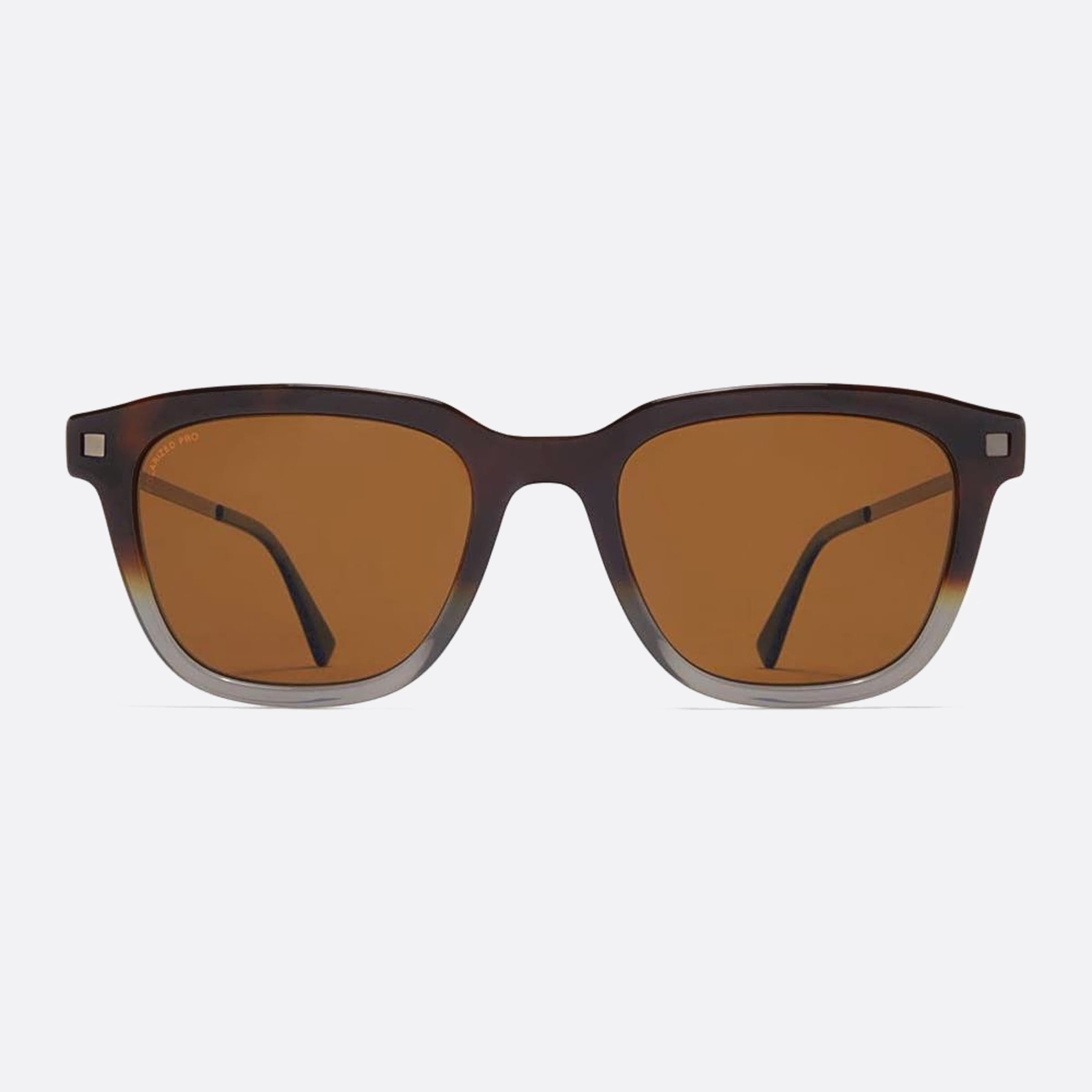 Mykita 51mm Holm Grey Geometric Polarized Unisex Sunglasses - Main View