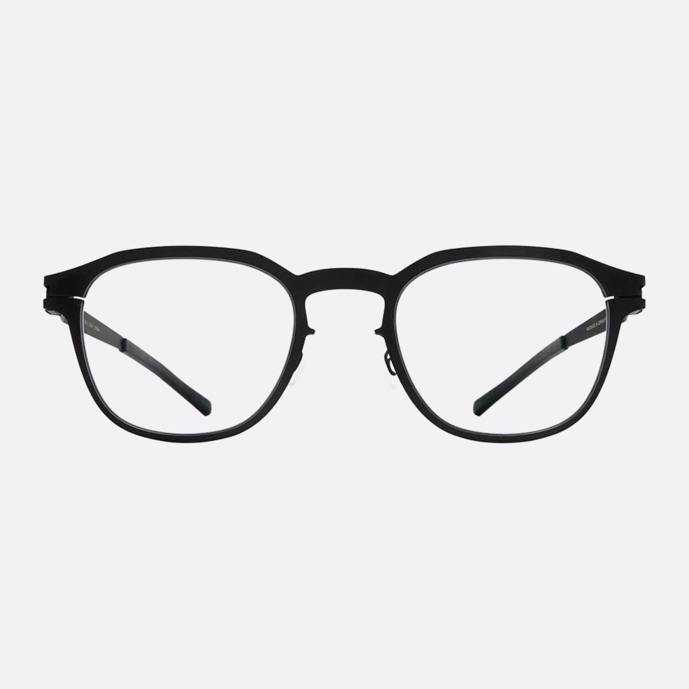 Mykita 49mm Idris Black Pantos Unisex Eyeglasses - Main View