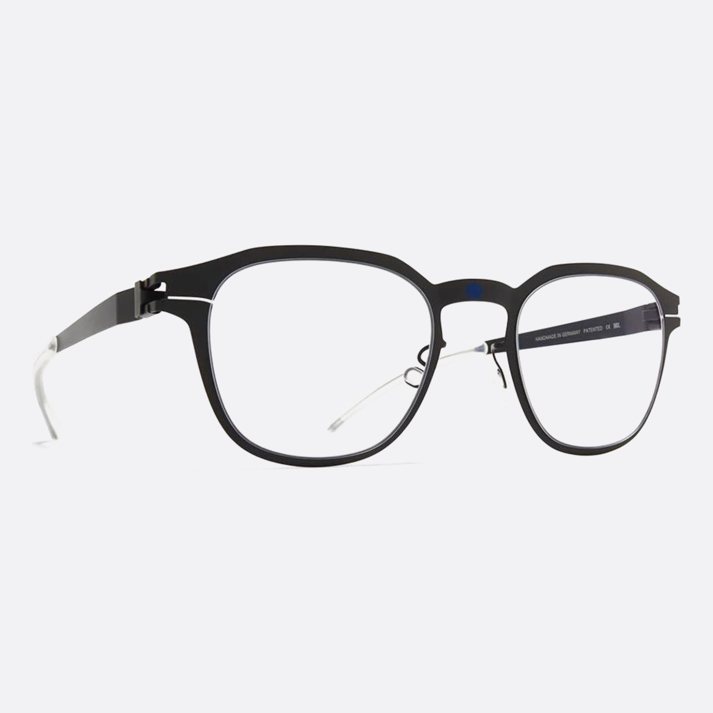 Mykita 49mm Idris Grey Pantos Unisex Eyeglasses - Side View