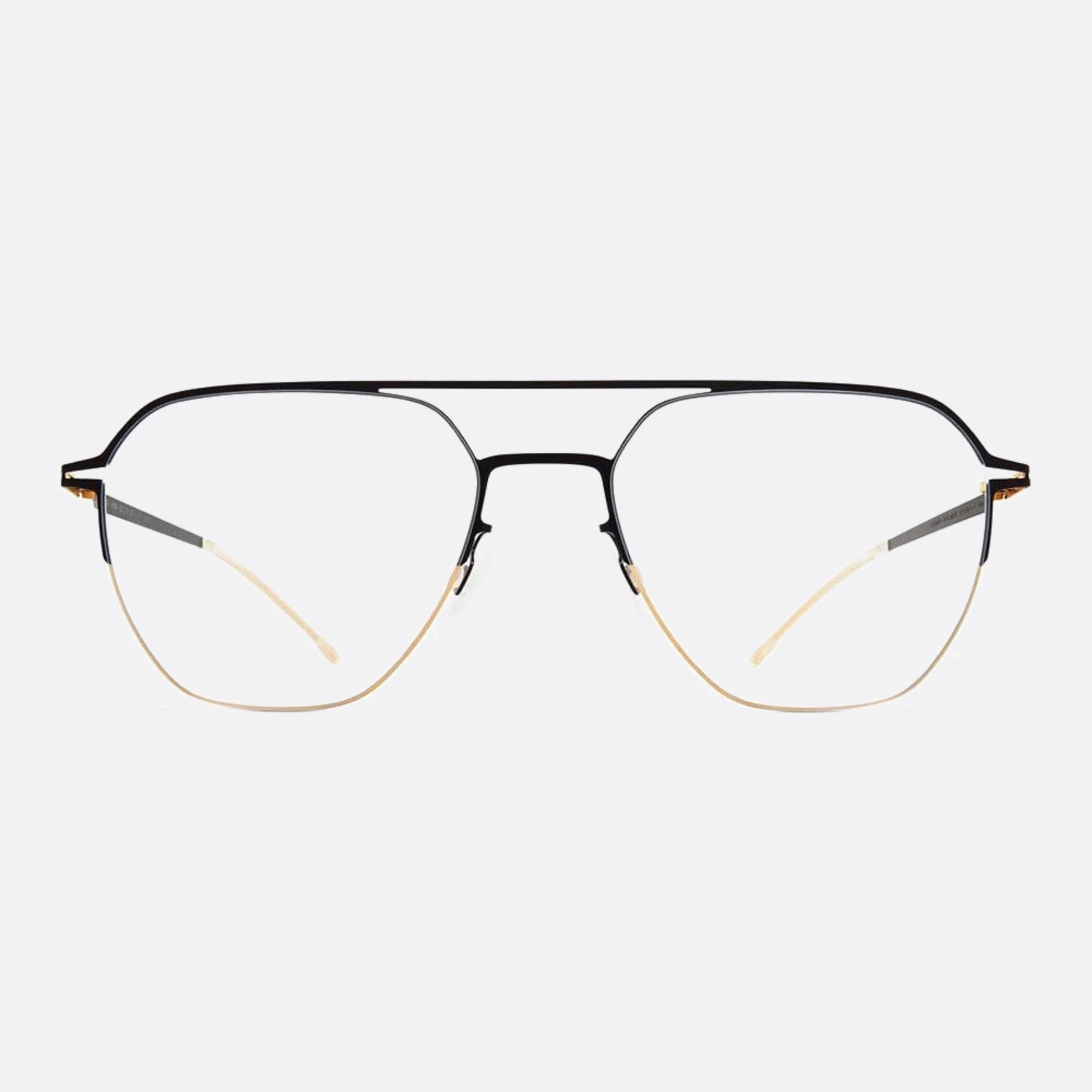 Mykita 53mm Imba Black Pilot Unisex Eyeglasses - Main View