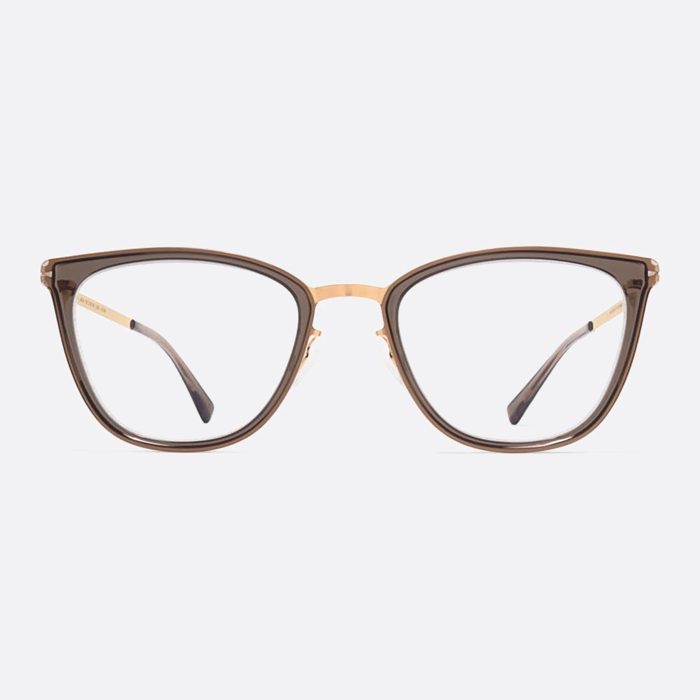 Mykita 50mm Jada Brown Cat Eye Unisex Eyeglasses - Main View