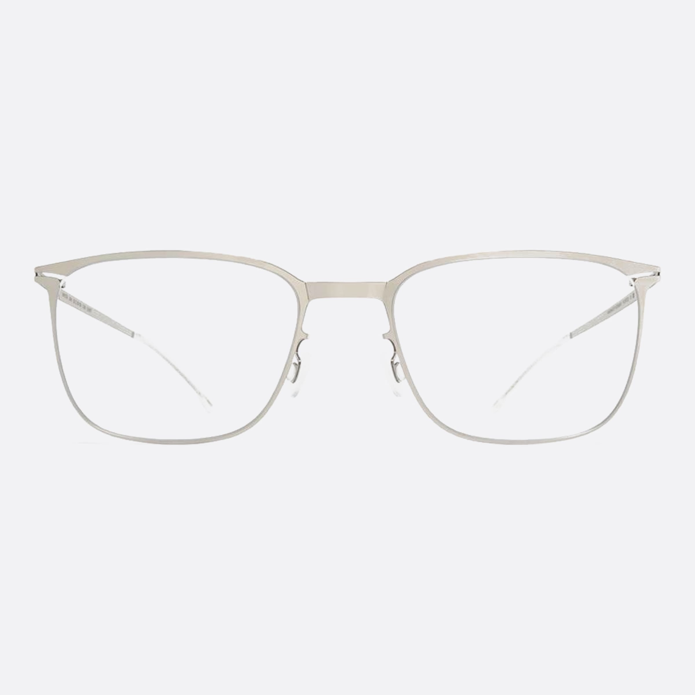 Mykita 53mm Jari Silver Pantos Unisex Eyeglasses - Main View