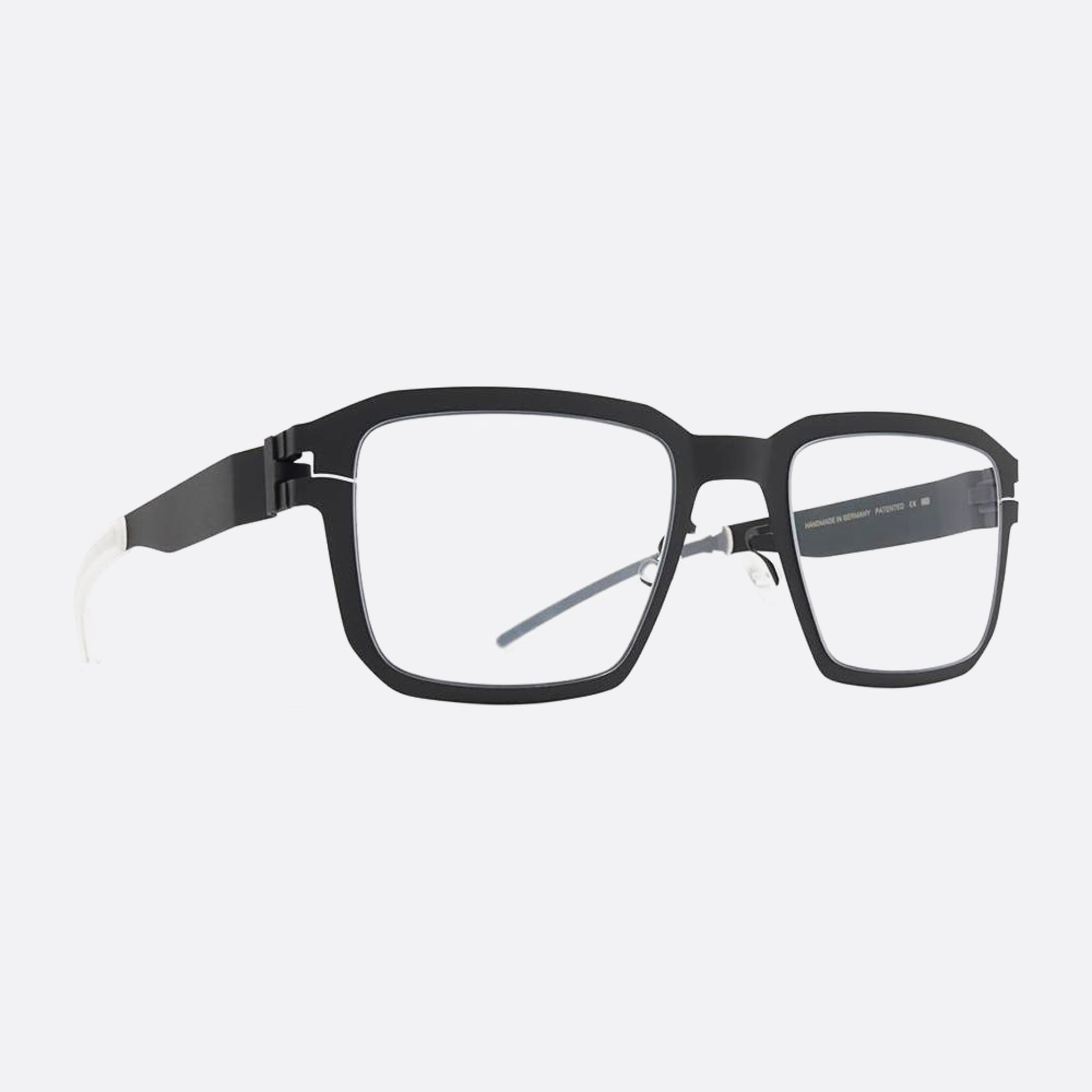 Mykita 52mm Jefferson Grey Squared Unisex Eyeglasses - Side View