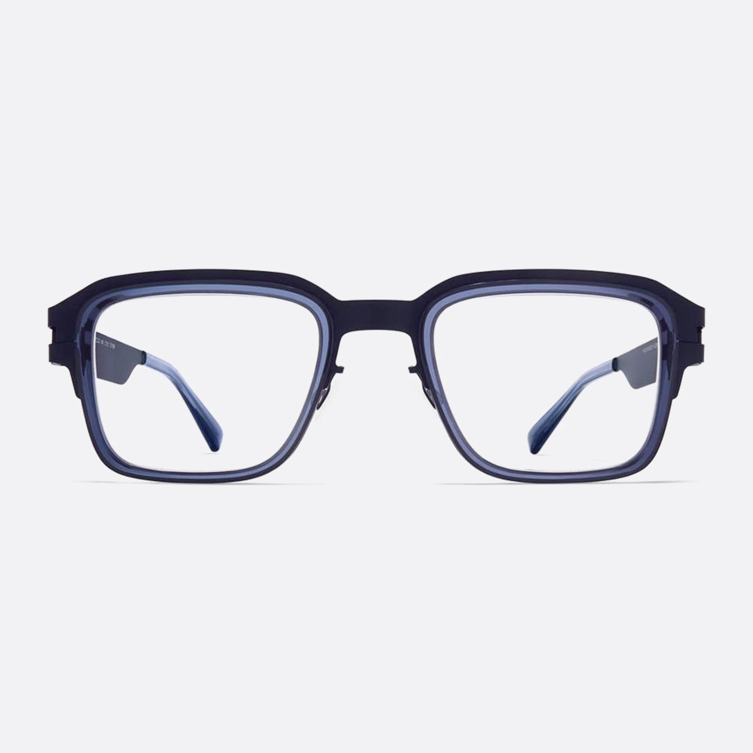 Mykita 50mm Kenton Blue Visor Unisex Eyeglasses - Main View