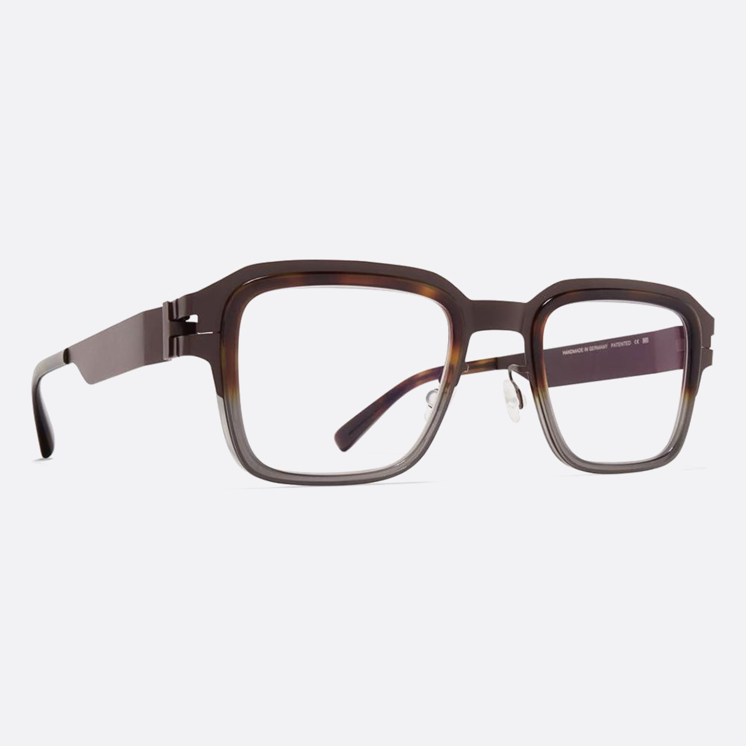 Mykita 50mm Kenton Brown Visor Unisex Eyeglasses - Side View
