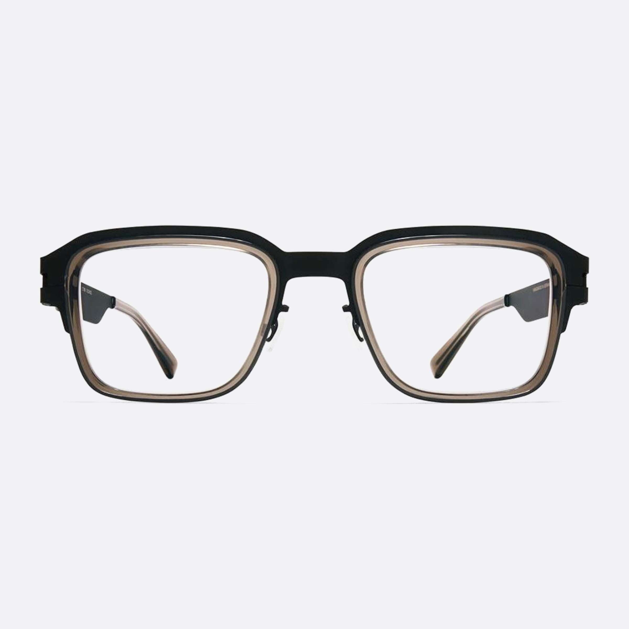Mykita 50mm Kenton Black Visor Unisex Eyeglasses - Main View