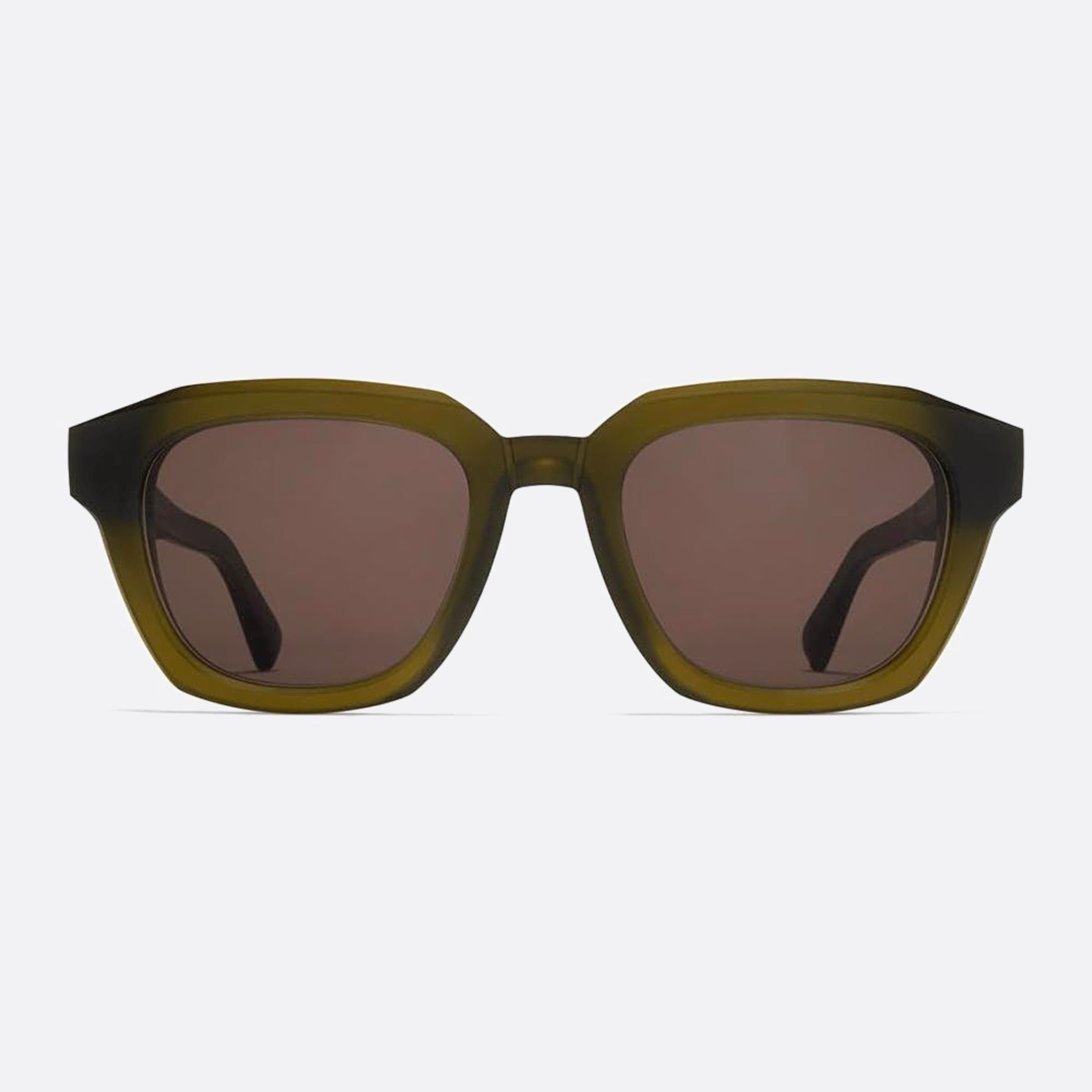 Mykita 50mm Kiene Green Squared Unisex Sunglasses - Main View