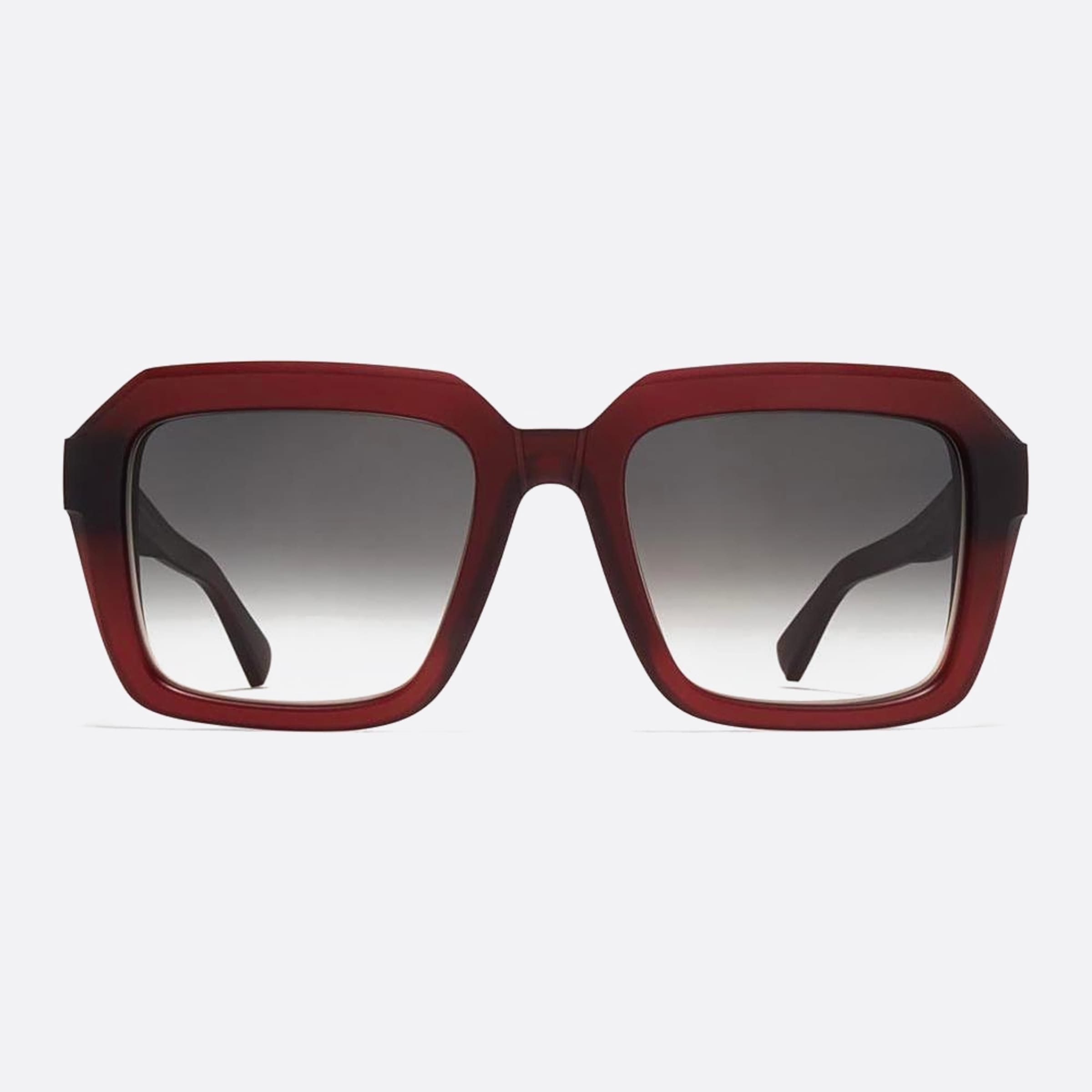 Mykita 54mm Kilenda Brown Squared Unisex Sunglasses - Main View