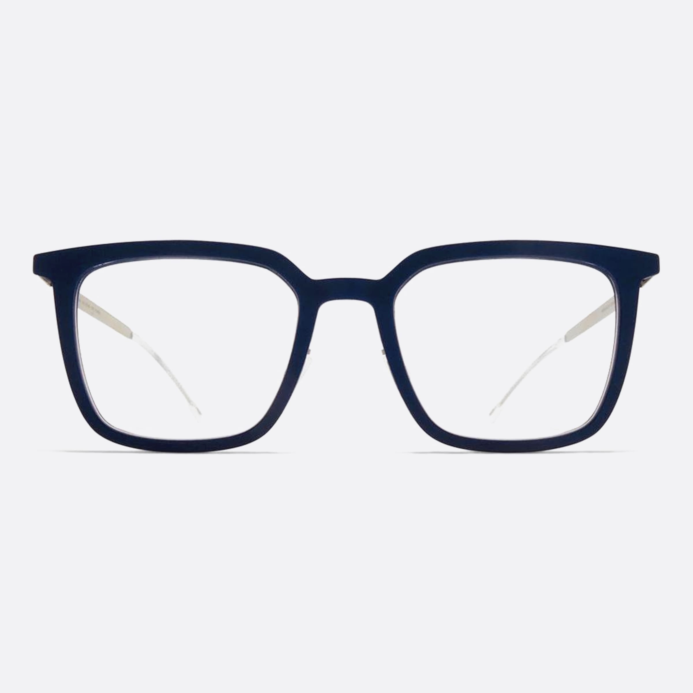 Mykita 49mm Kolding Blue Squared Unisex Eyeglasses - Main View