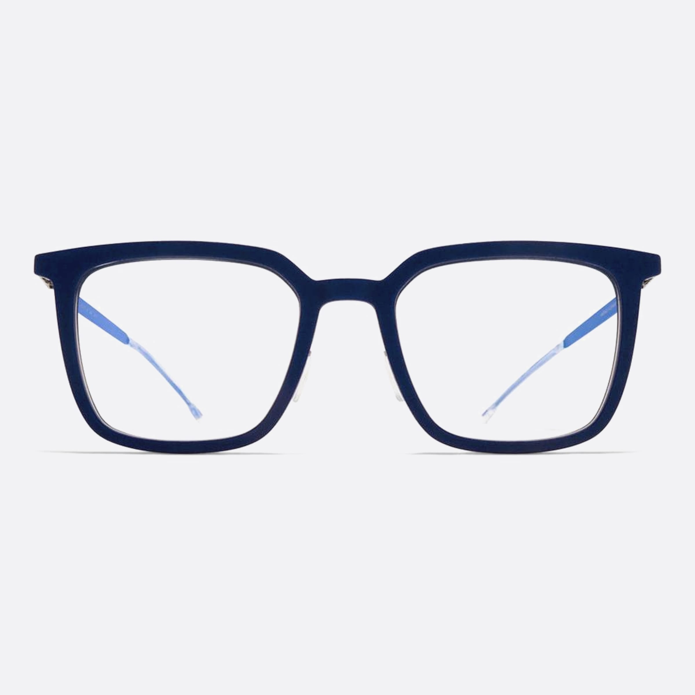 Mykita 49mm Kolding Blue Squared Unisex Eyeglasses - Main View