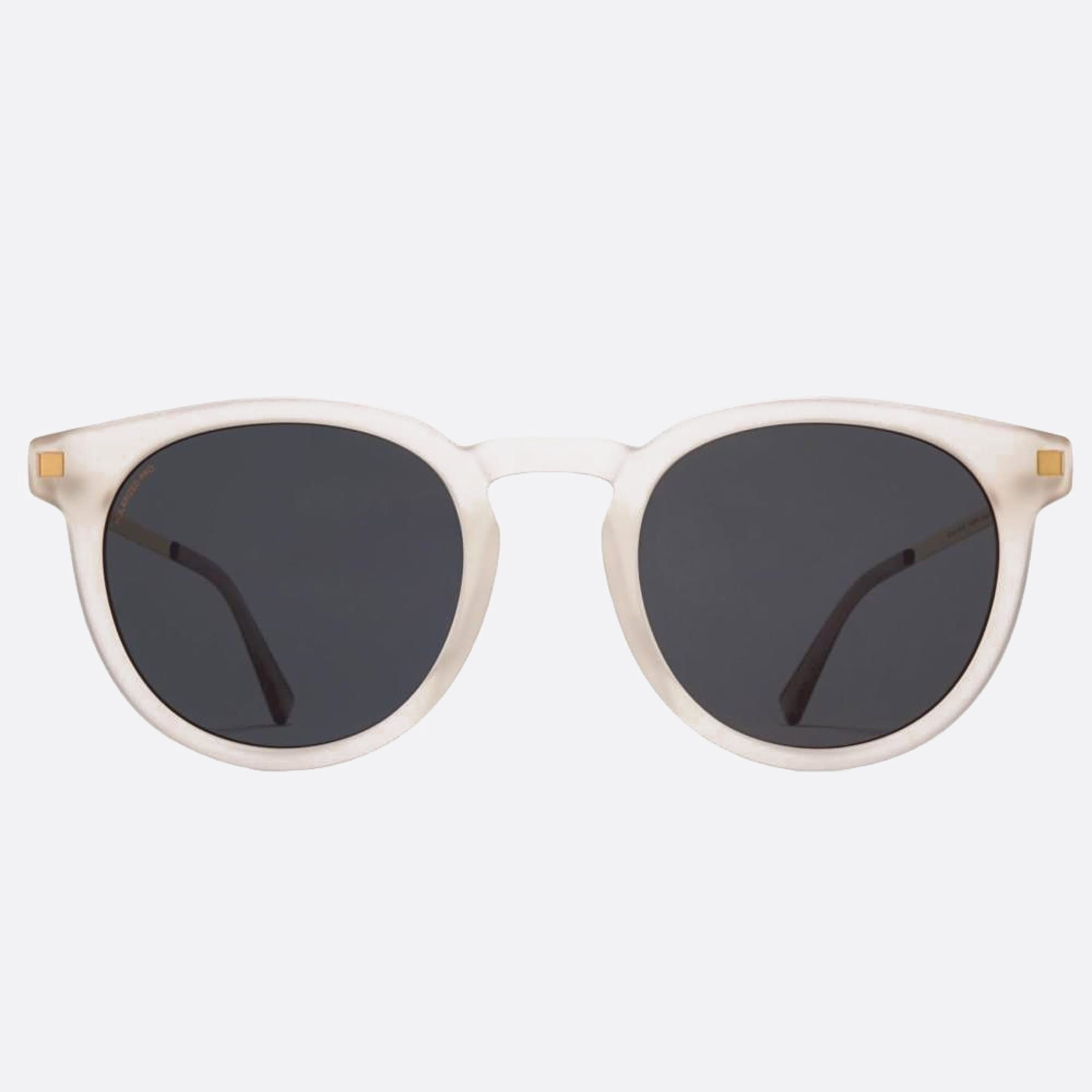 Mykita 50mm Lahti Transparent Round Polarized Unisex Sunglasses - Main View