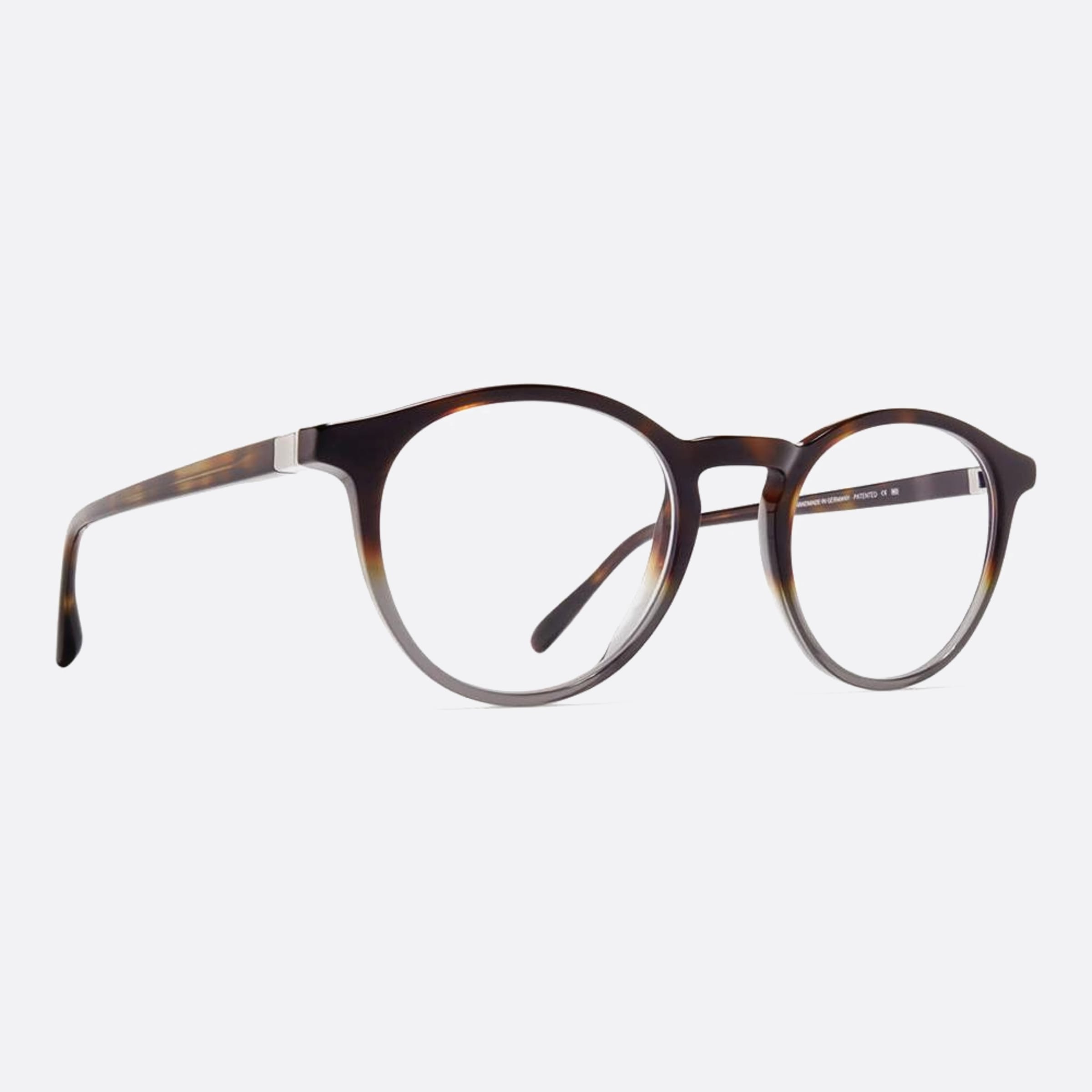 Mykita 49mm Lais Brown Pantos Unisex Eyeglasses - Side View