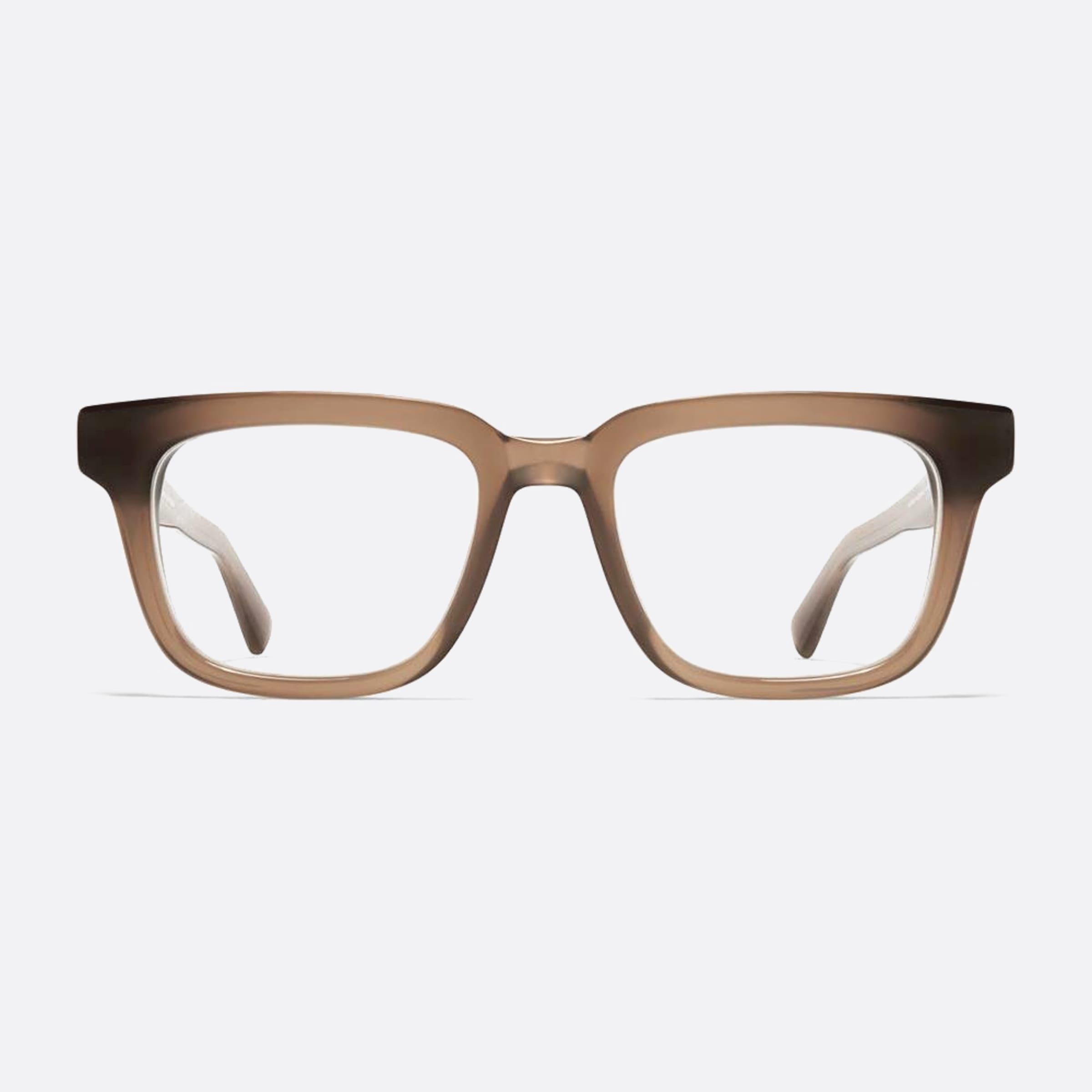 Mykita 51mm Lamin Brown Squared Unisex Eyeglasses - Main View