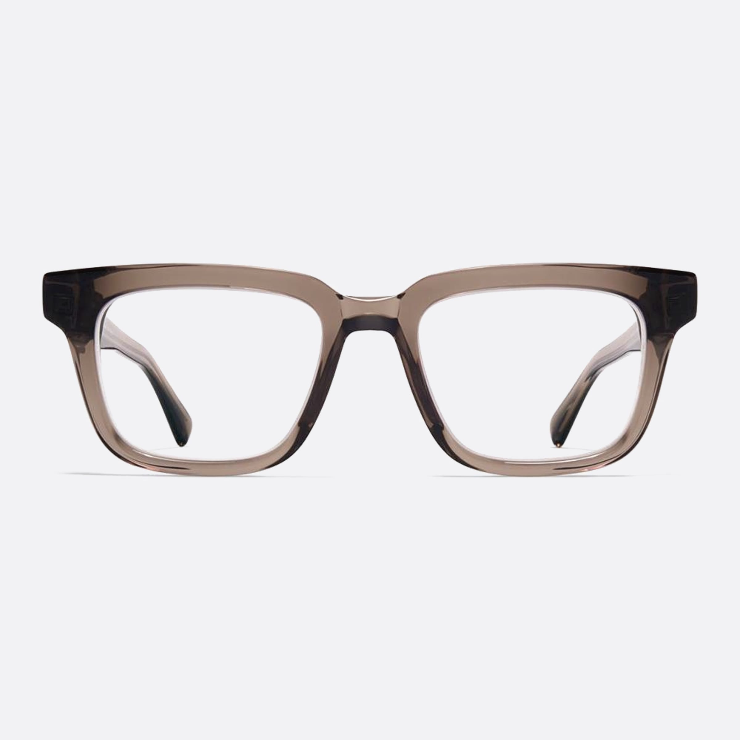 Mykita 51mm Lamin Brown Squared Unisex Eyeglasses - Main View