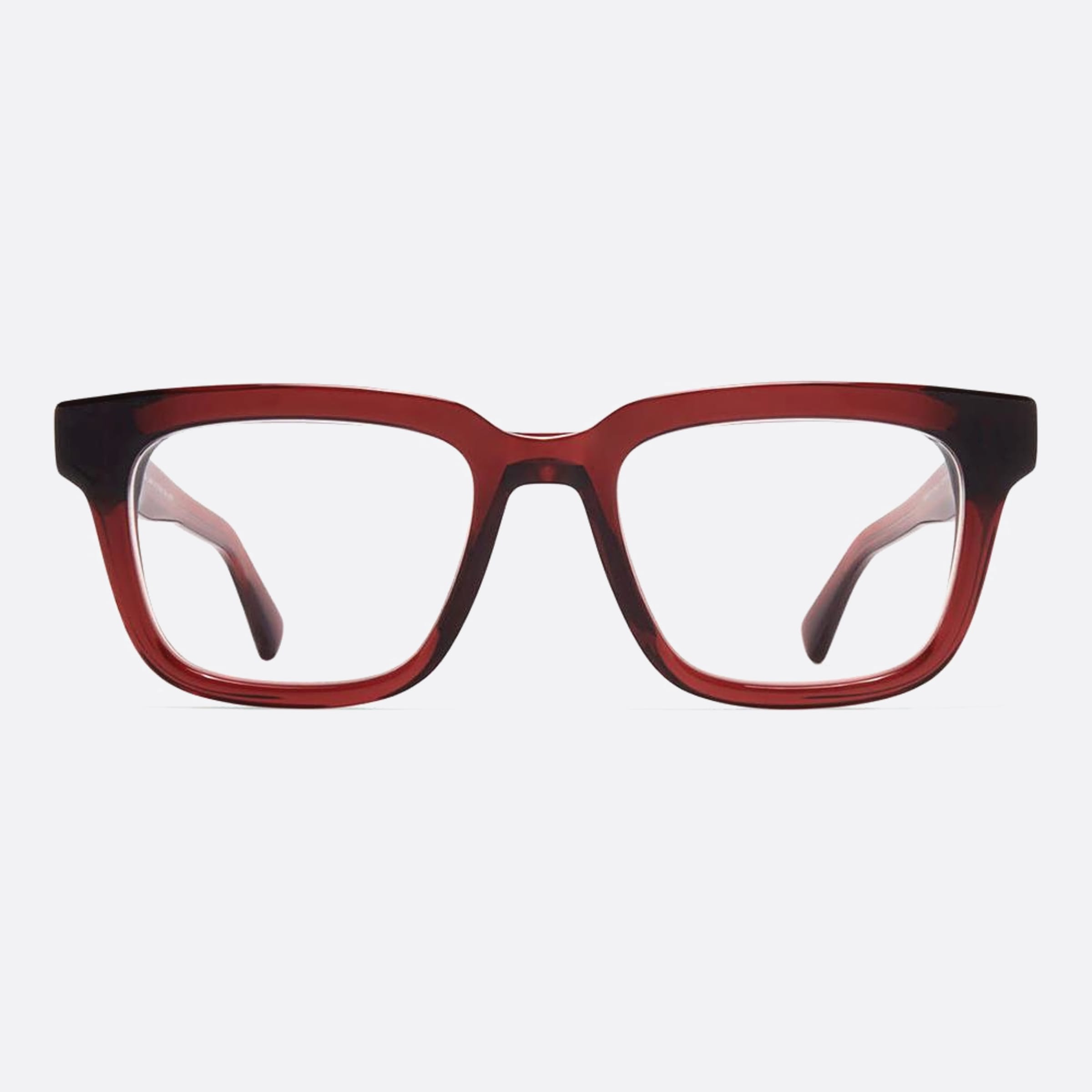 Mykita 51mm Lamin Red Squared Unisex Eyeglasses - Main View