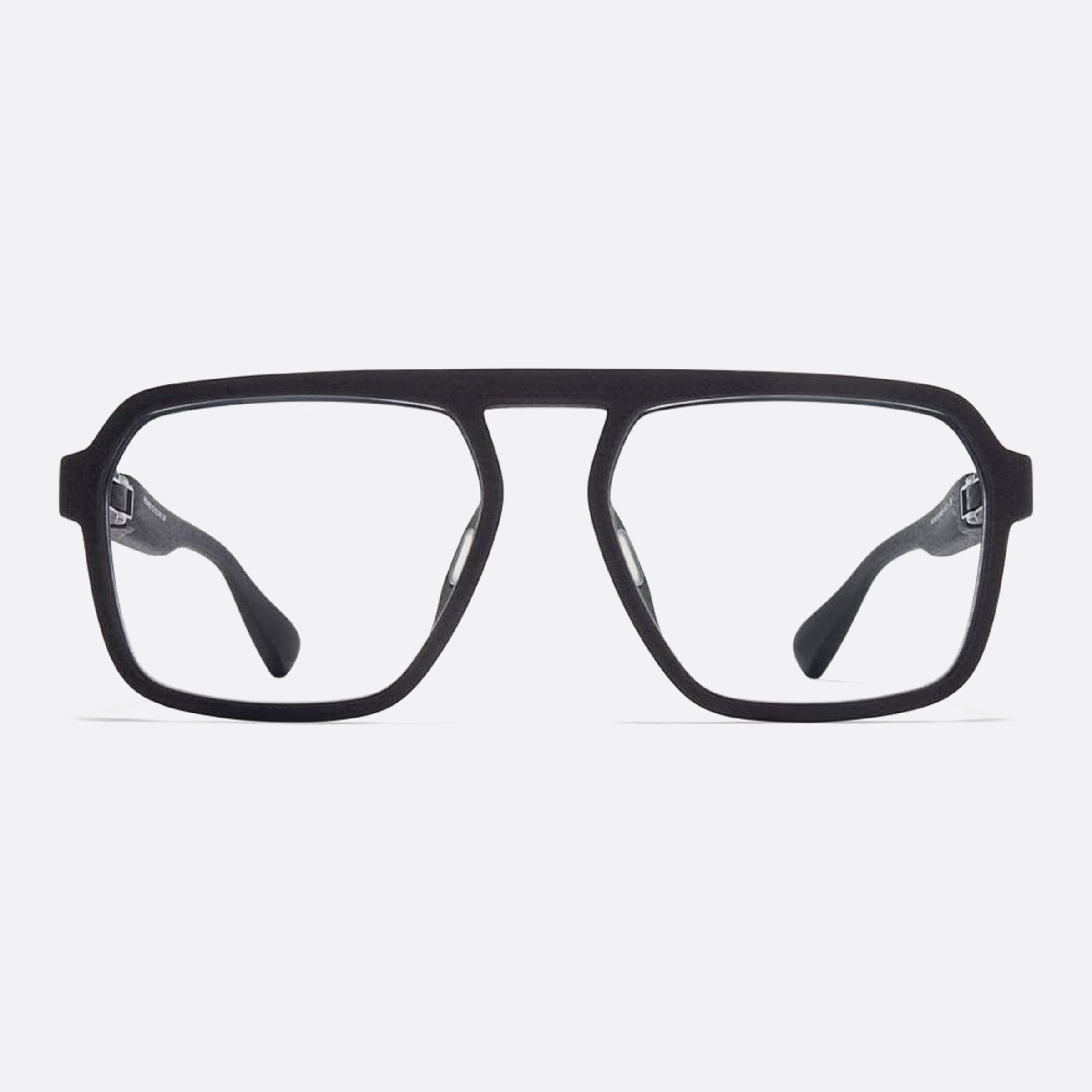 Mykita 56mm Leto Grey Geometric Unisex Eyeglasses - Main View