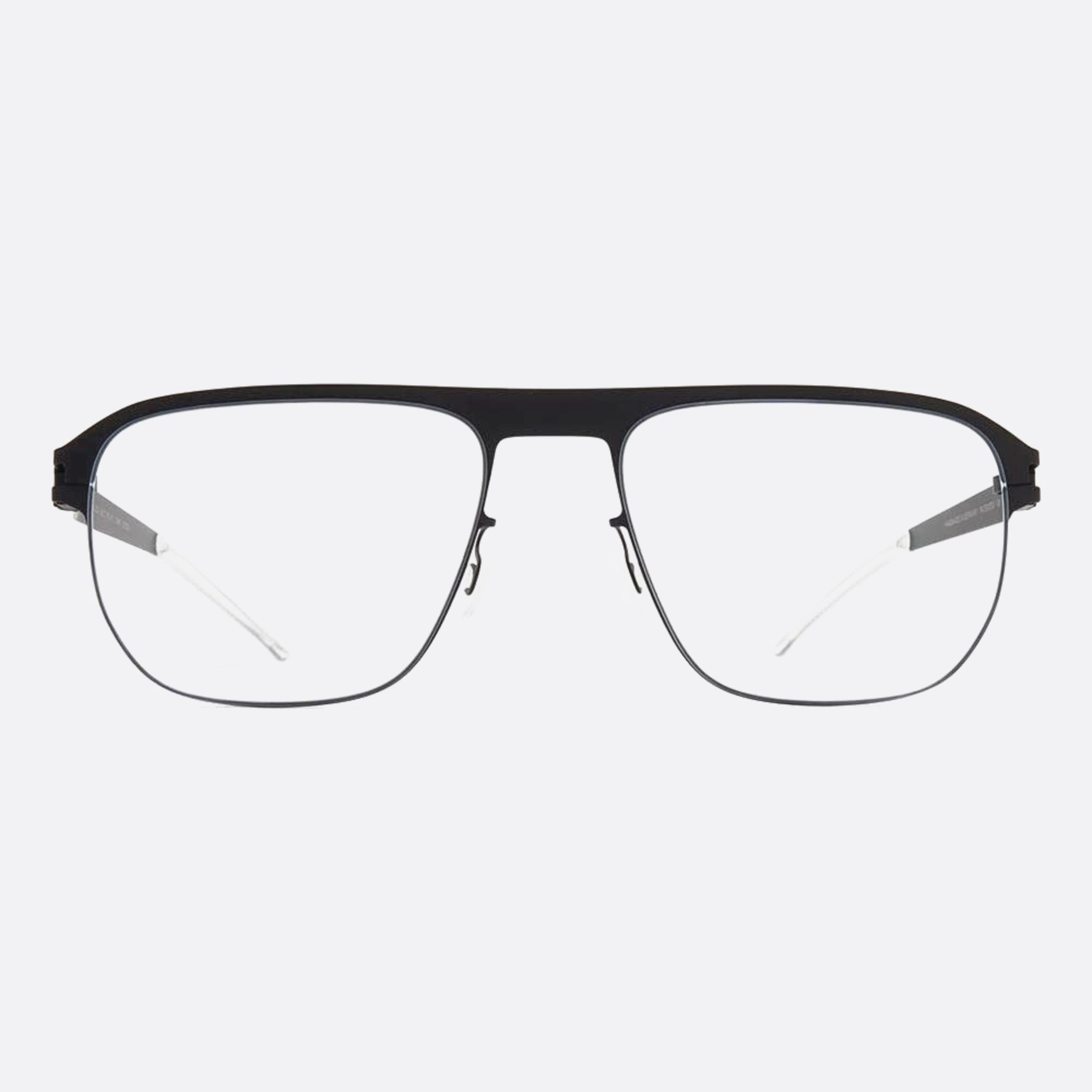 Mykita 55mm Lorenzo Grey Geometric Unisex Eyeglasses - Main View