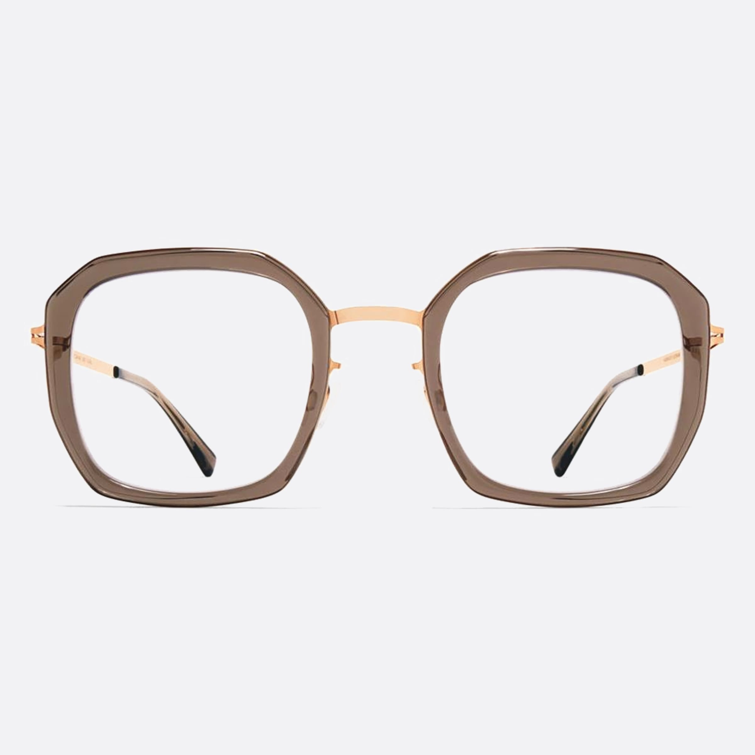 Mykita 48mm Mervi Brown Oversize Unisex Eyeglasses - Main View