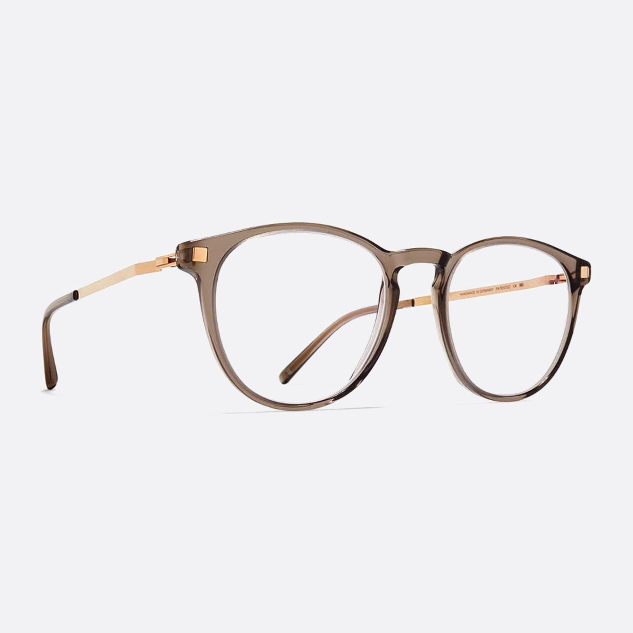 Mykita 49mm Nukka Grey Visor Unisex Eyeglasses - Side View