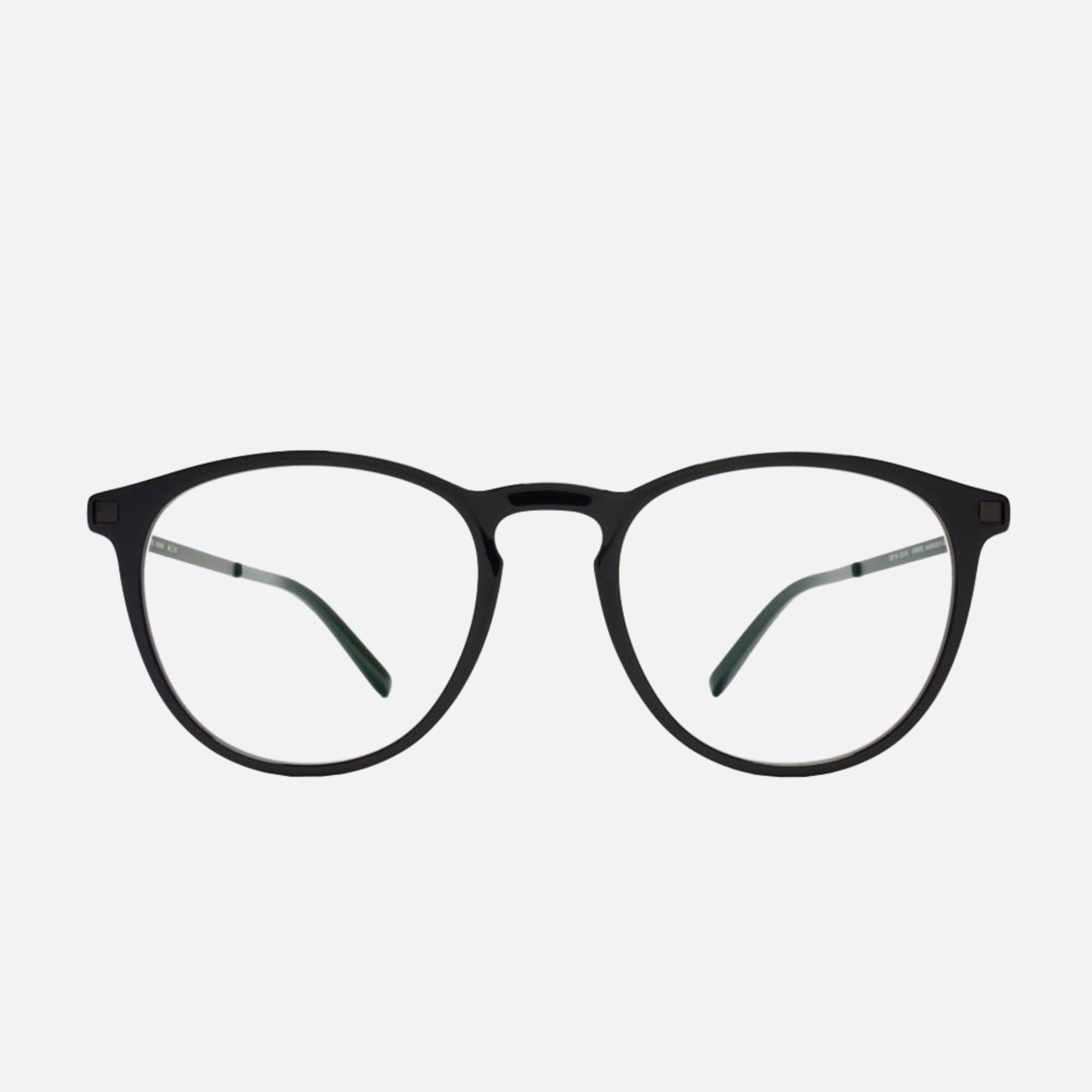 Mykita 49mm Nukka Black Squared Unisex Eyeglasses - Main View